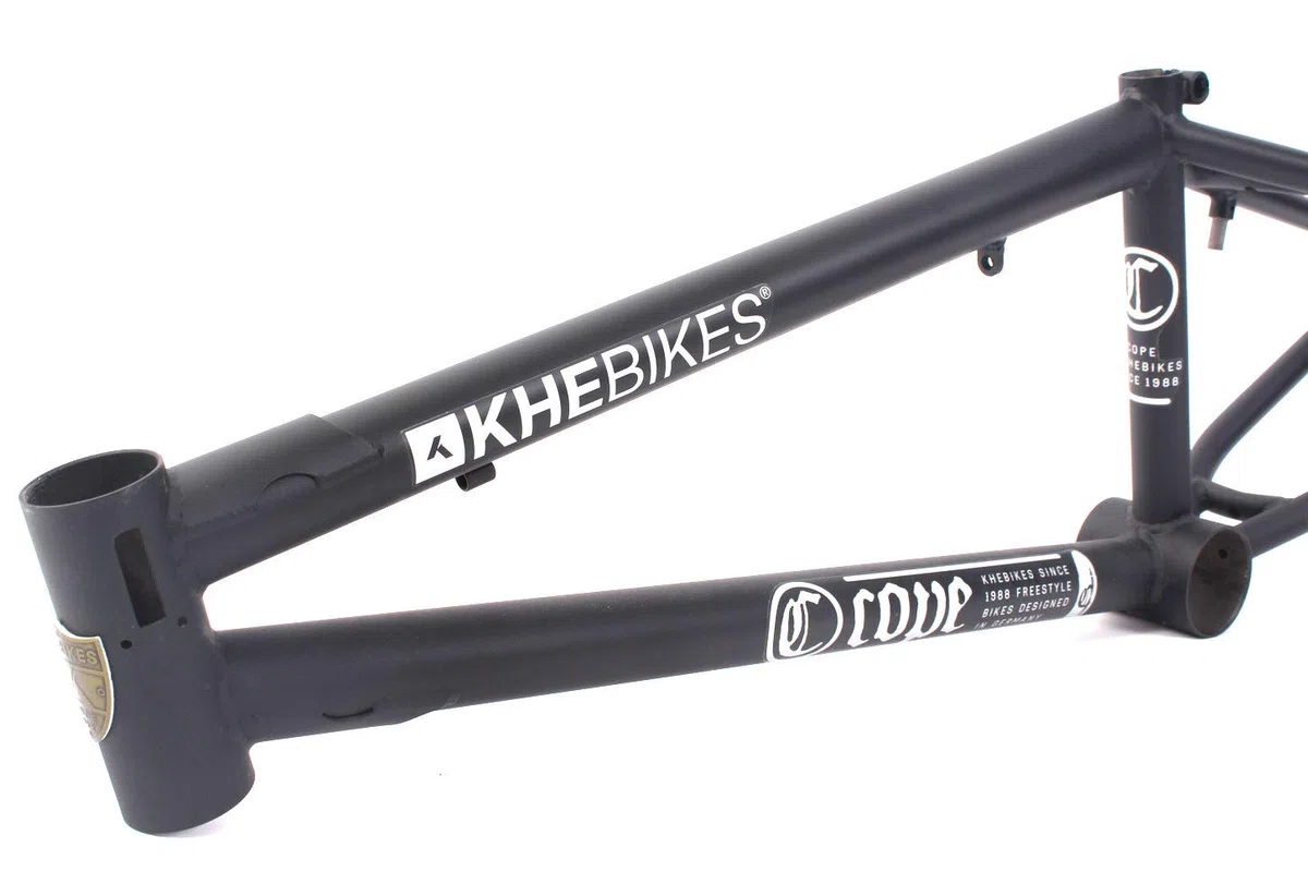 KHE BMX Frame Cope 50.8 cm Negro Mate Tubo Superior Longitud 20.6 Pulgadas Solo 2.5 kg US BB