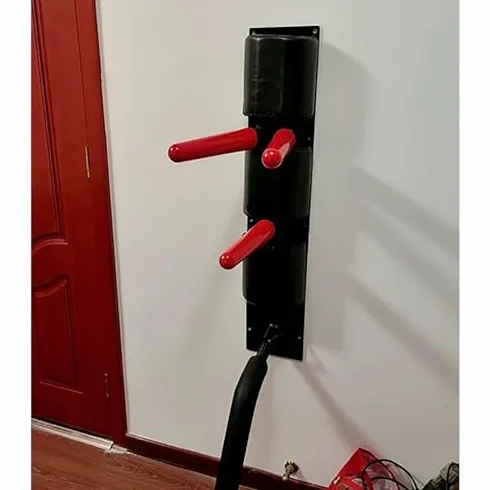Muñeco de entrenamiento de Kung Fu para montar en la pared, para practicar artes marciales y ejercicios de patadas
