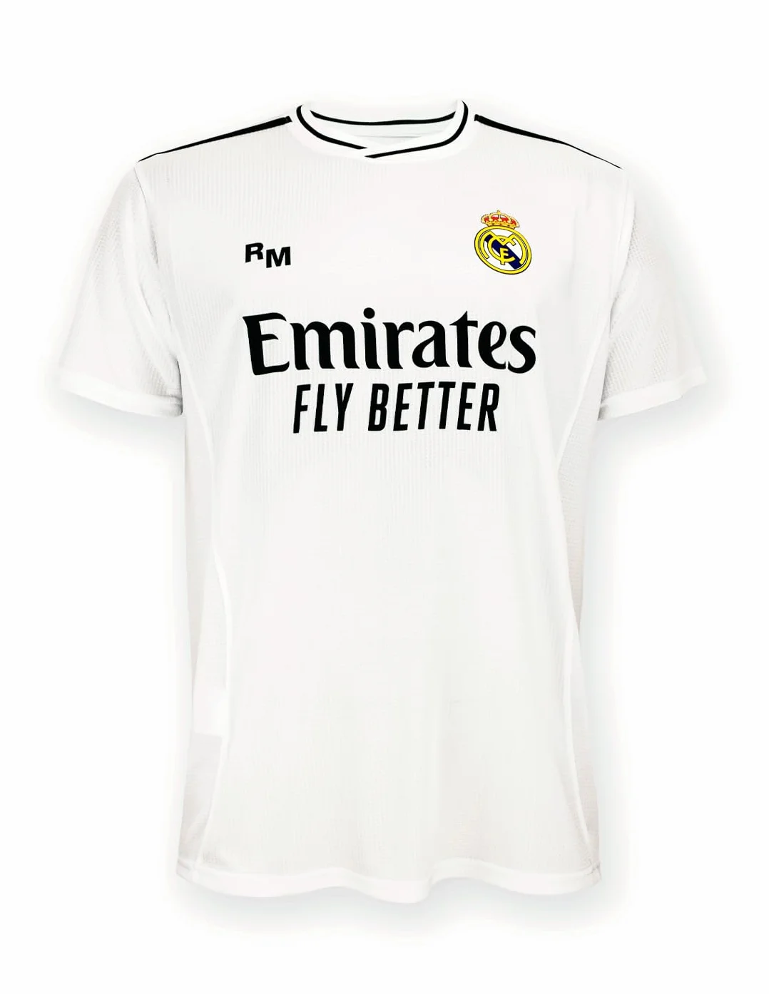 Real Madrid - Camiseta Primera Equipación Temporada 24/25, Mbappé, Niños 12 Años, Replica con Licencia Oficial