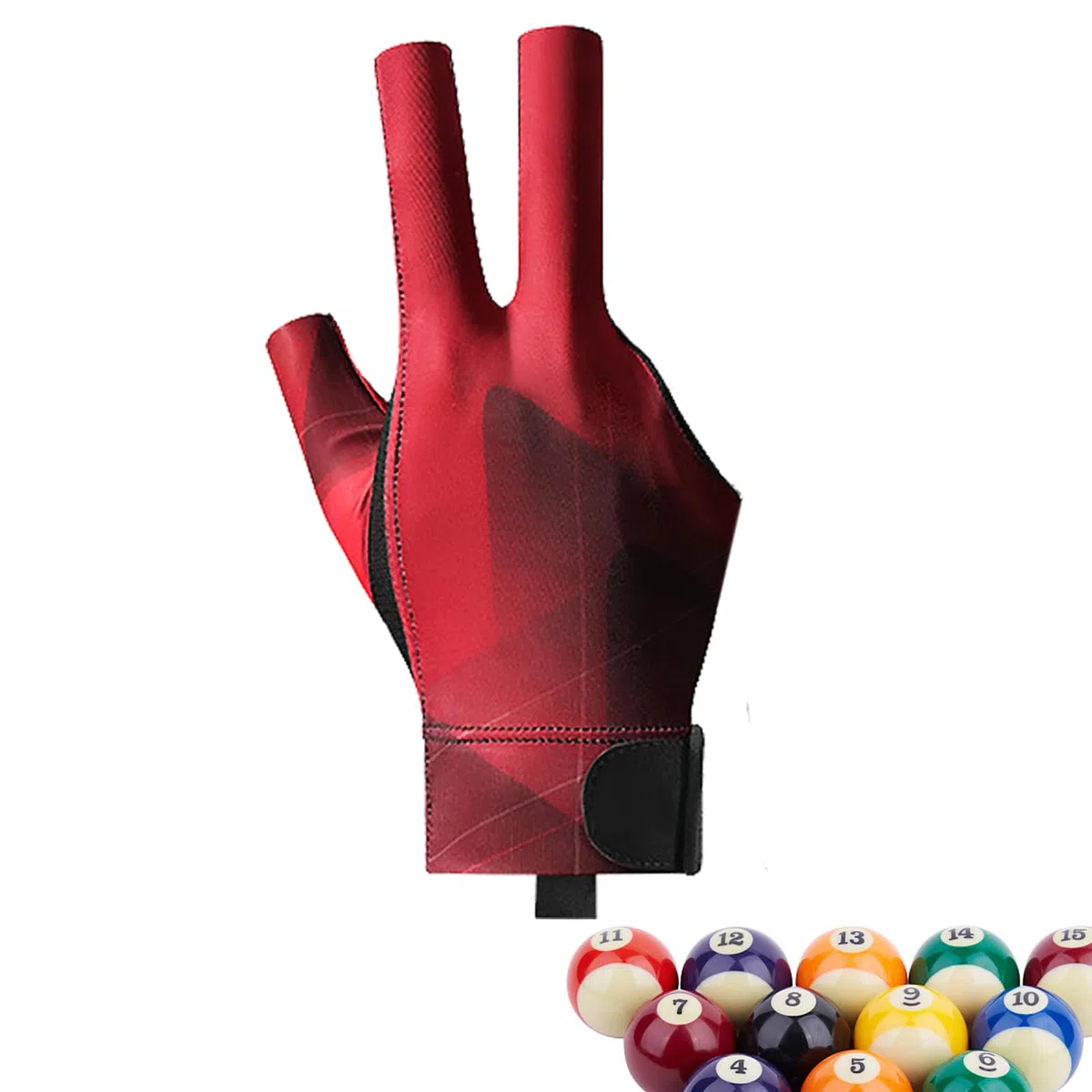 Guantes De Billar Para Mano Derecha,Guantes De Billar De 3 Dedos,Guantes De Billar Para Taco,Guantes De Billar Antideslizantes Y Transpirables,Guantes De Billar Universales,Billar Para Hombres,Mujeres