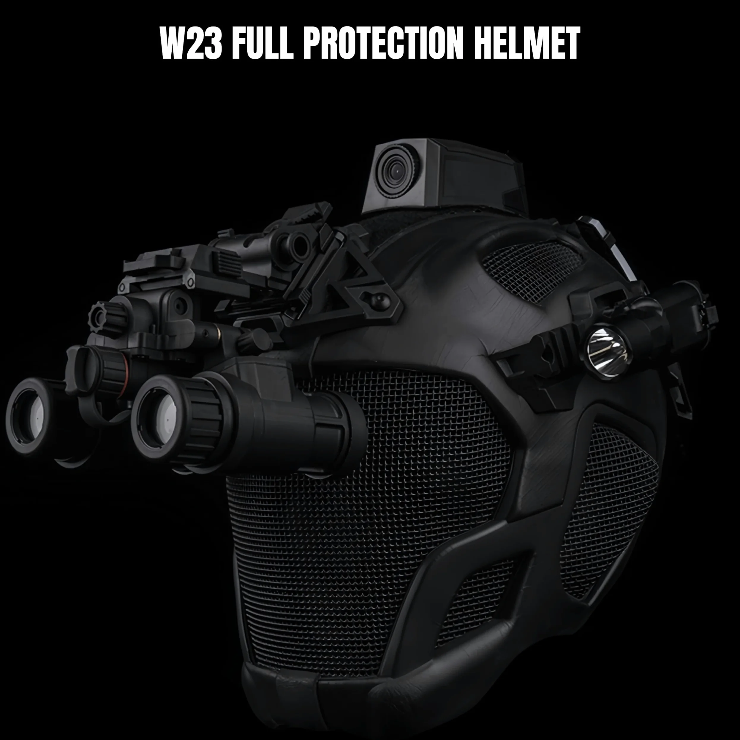 Casco táctico de protección Completa para Caza Militar, Airsoft, Paintball, CS, Malla de Acero, máscara Facial de Seguridad EVA, Ligero, Punk, Cosplay