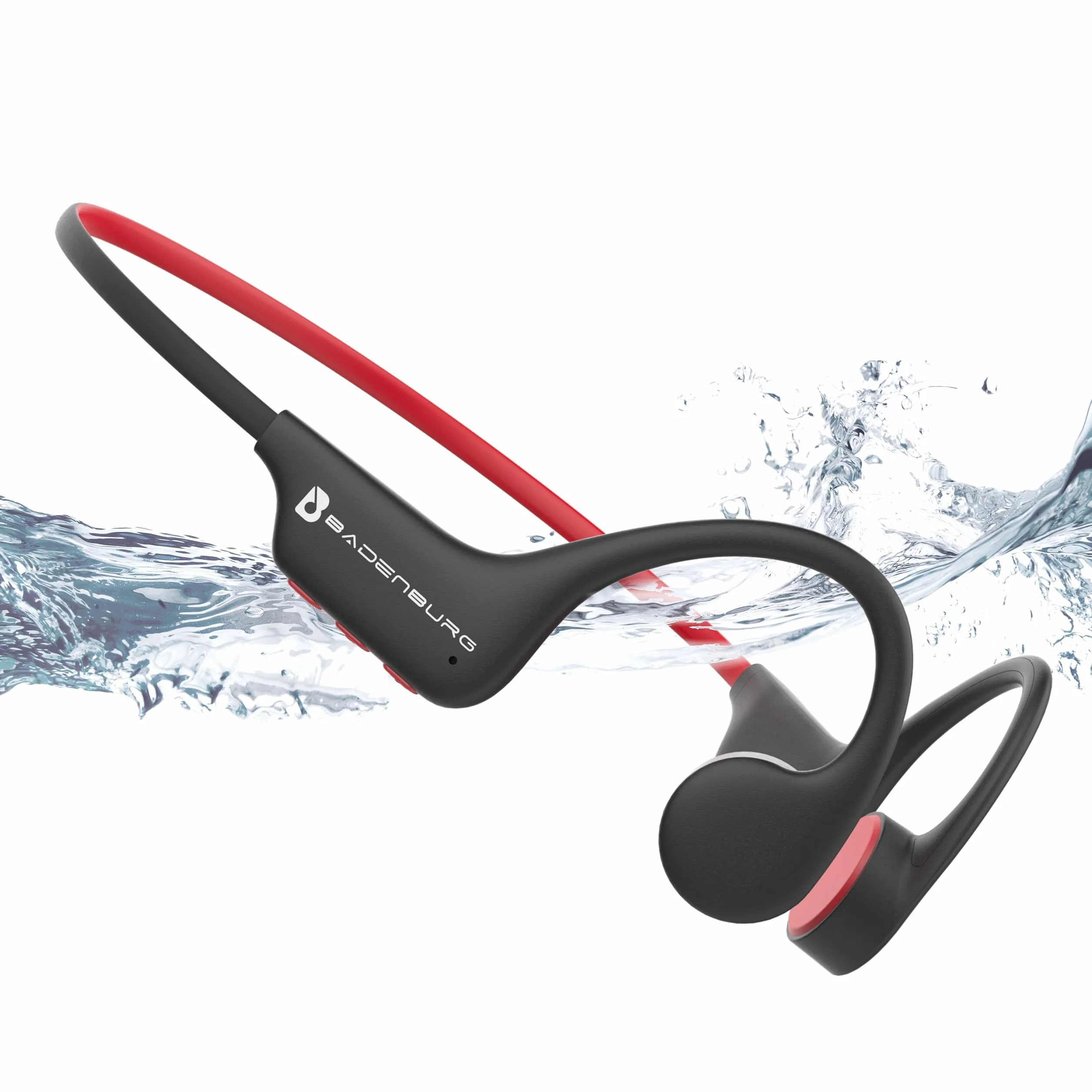 S3 - Auriculares Deportivos con Sonido óseo IP68, Resistentes al Agua, Bluetooth 5.3, inalámbricos, Auriculares de natación Abiertos, Memoria de 32 GB, MP3, Nadar, Correr,