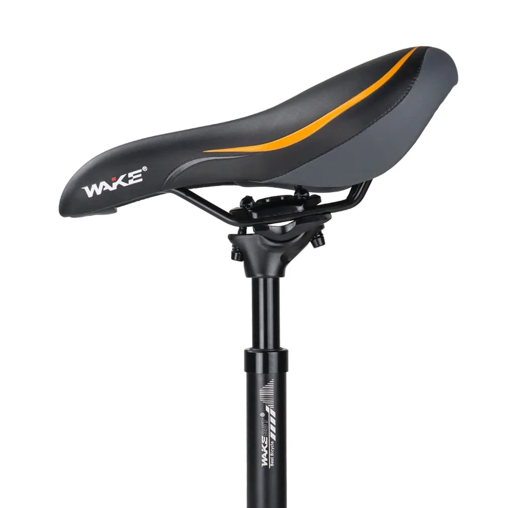 CYSKY Tija de Sillín de Suspensión 27.2 x 350mm con Adaptador de Tija de Sillín 28.6mm 30.9mm 31.6mm, Amortiguador de Tija de Sillín para Bicicleta de Montaña Bicicleta de Carretera