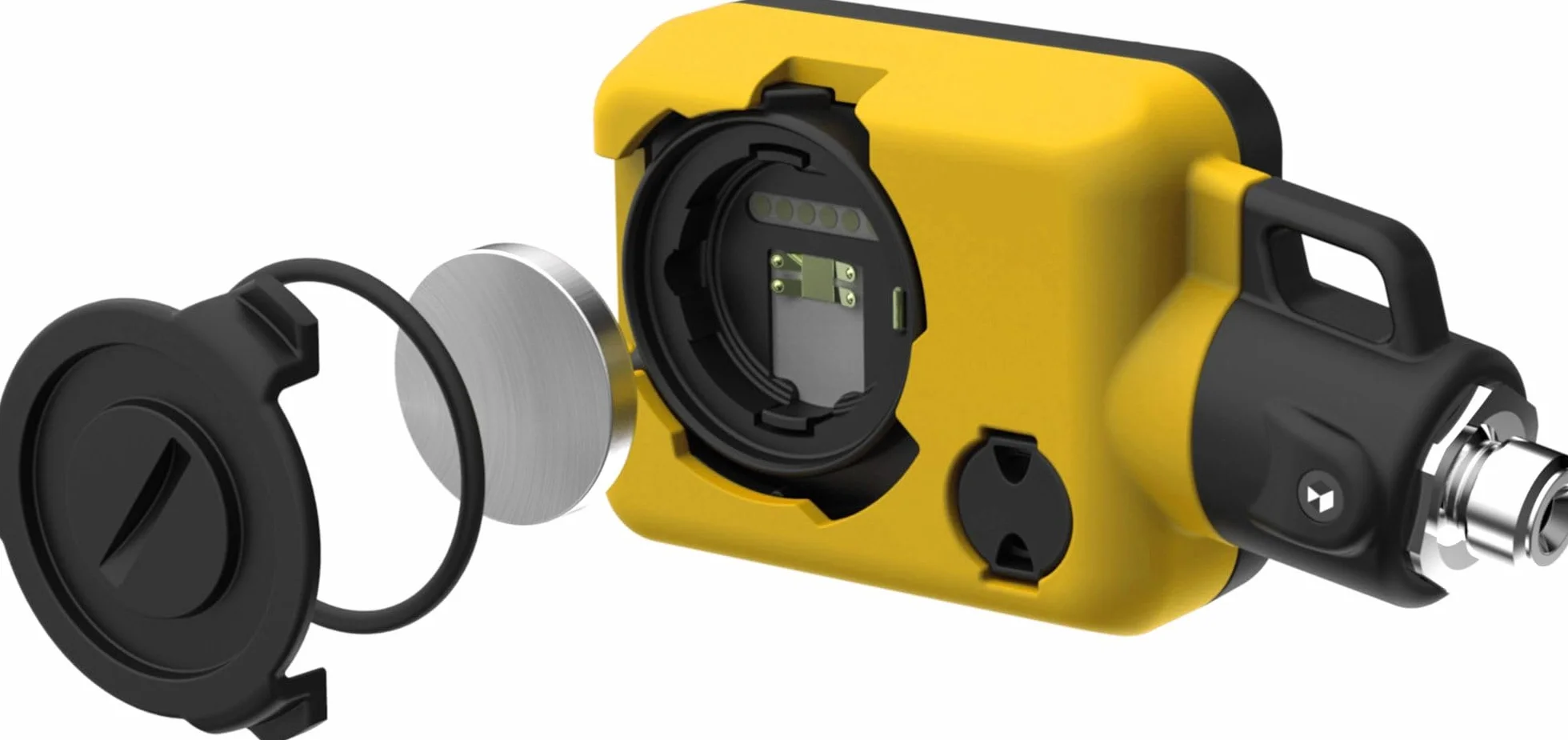 Cressi Digital Gauge Test Digi Yellow Bar