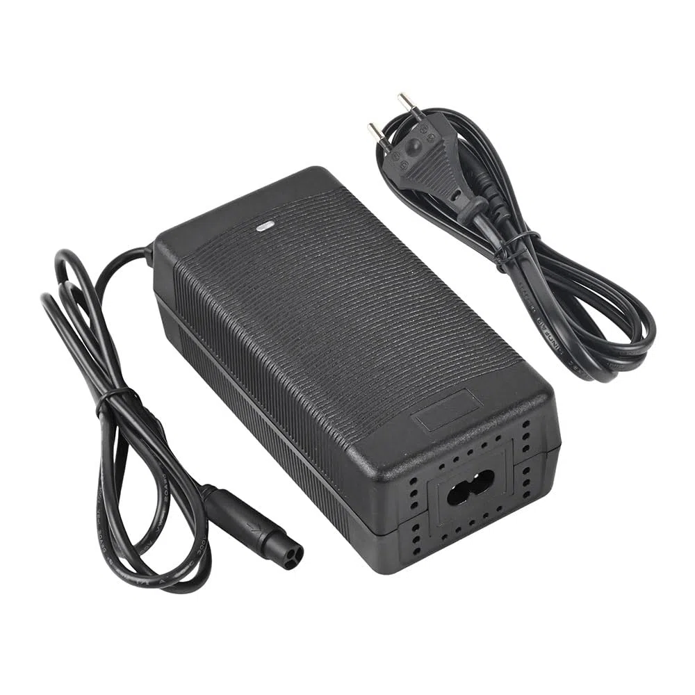 58,8 V 2 A Cargador para Kukirin G2 Master/G3 Pro Patinete Eléctrico, Cargador Rápido, Adaptador de Corriente Universal, Accesorio de Repuesto, Cargador de Iones de Litio
