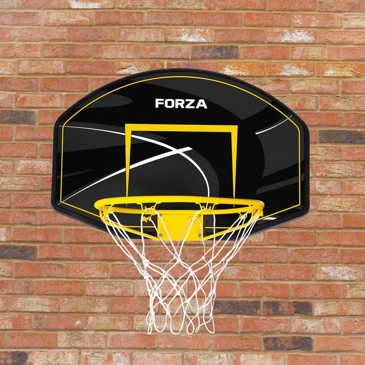 FORZA Tablero y Aro de Baloncesto | 2X tamaños: Mini y Estándar | Practica en Interiores y Exteriores