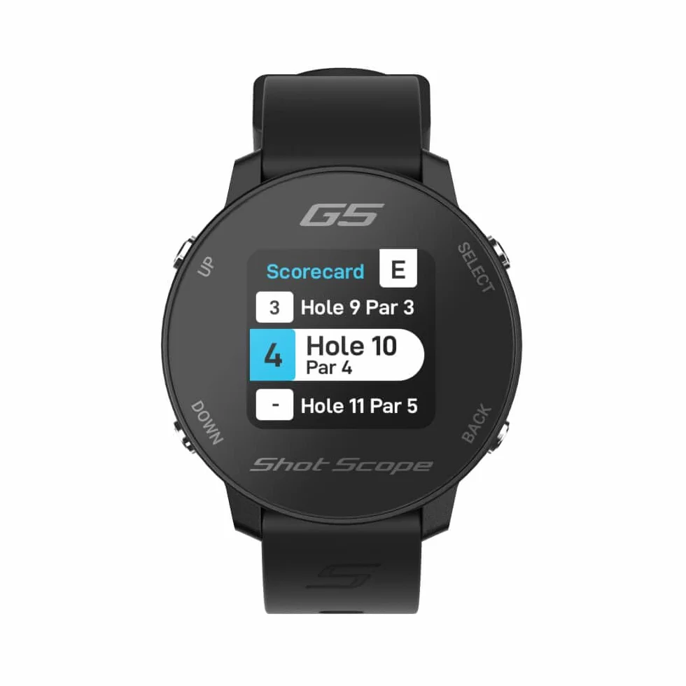 Shot Scope G5 Golf GPS Reloj (Negro)