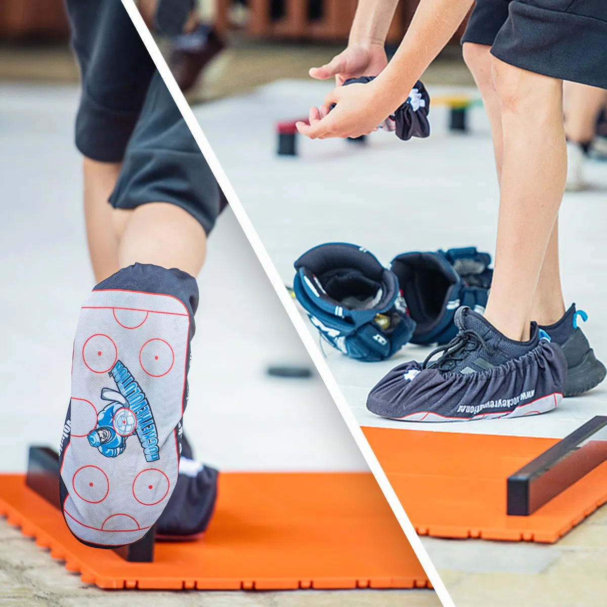 My Slide Board - Tabla deslizante para ejercicios cardiovasculares y equilibrio para tonificar piernas, glúteos y músculos centrales, fácil de usar, equipo de gimnasio en casa, superficie súper lisa