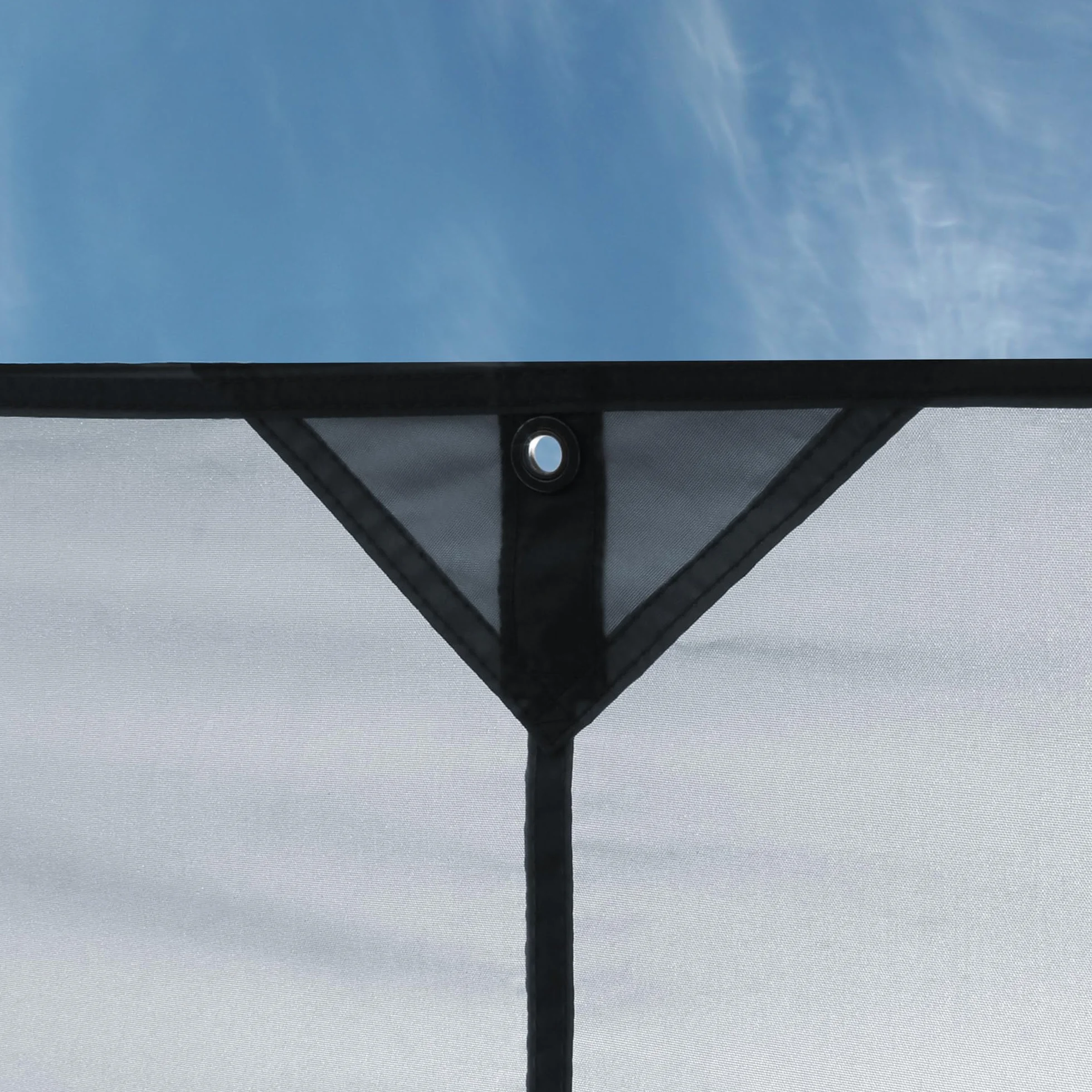 your GEAR Toldo para caravana, 4,5 x 2,4 m, incluye barras de apoyo, resistente al agua, 5000 mm