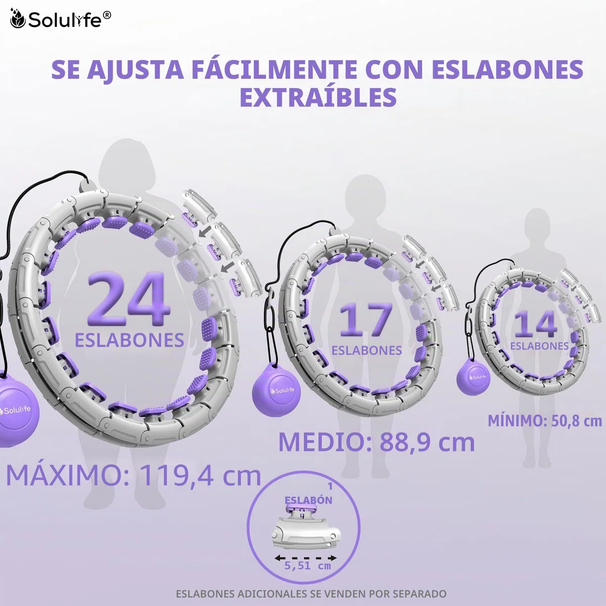 Hula Hoop Niña para Fitness: Diseño Único, Fácil y Ajustable. ¡Diversión Garantizada! Hula Hoop para Adultos Disponible: Ejercicio Divertido y Saludable para Todas Las Edades.