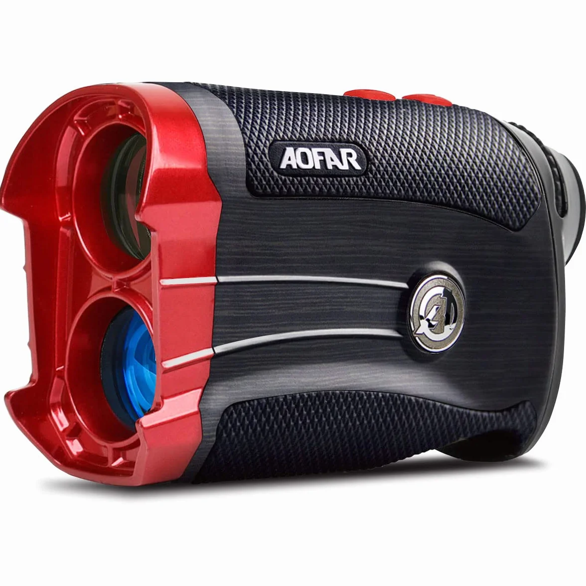 AOFAR GX-2S Telémetro de Golf con Pendiente de On/Off, con Bloqueo de Bandera y Vibración, 600 Yards White Range Finder,Impermeable,Embalaje de Regalo