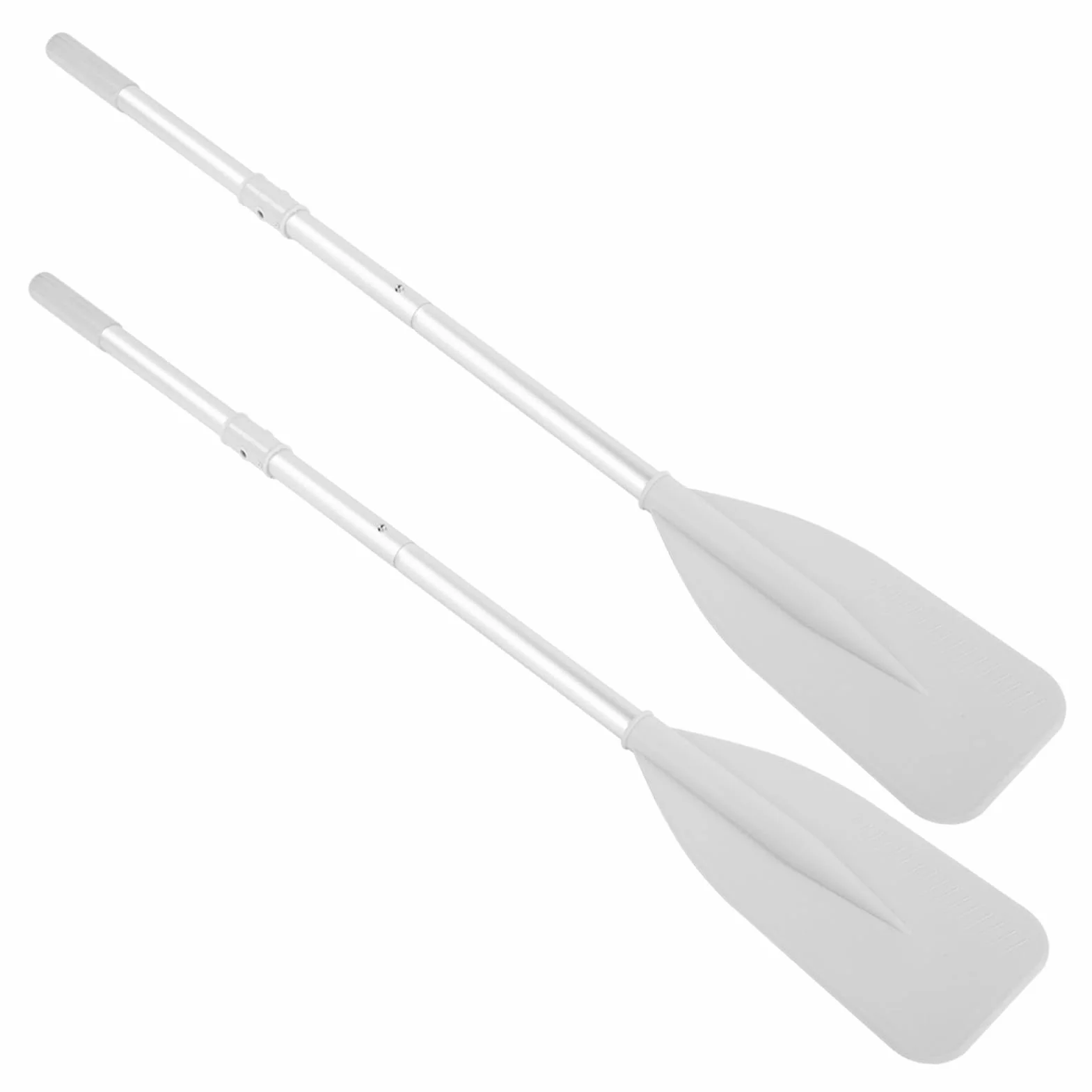 Kikumi Remos de Barco para Aluminio Remo de Barco Remos para Barcosbote Inflable de Alta Dureza Bote Canoa Agua Deportes Marinos Remos de Aleación de Aluminio 2 Piezas Paleta con 2