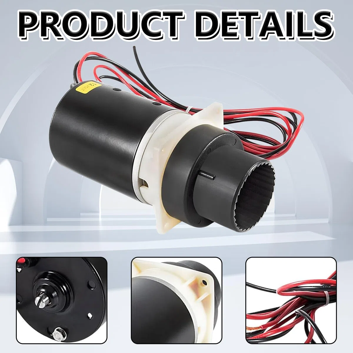 Bomba De Motor Para Inodoro Para Rv, Kit De Montaje De Bomba De Inodoro Marino De Descarga Silenciosa, Adecuado Para Inodoro De Descarga Silenciosa Serie 37045 37245 37055 37255 37075