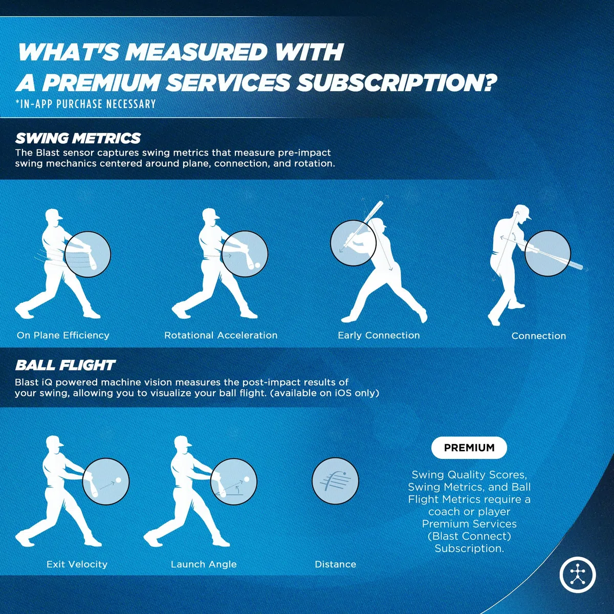 Blast Motion Blast Baseball 360 Swing Analyzer by