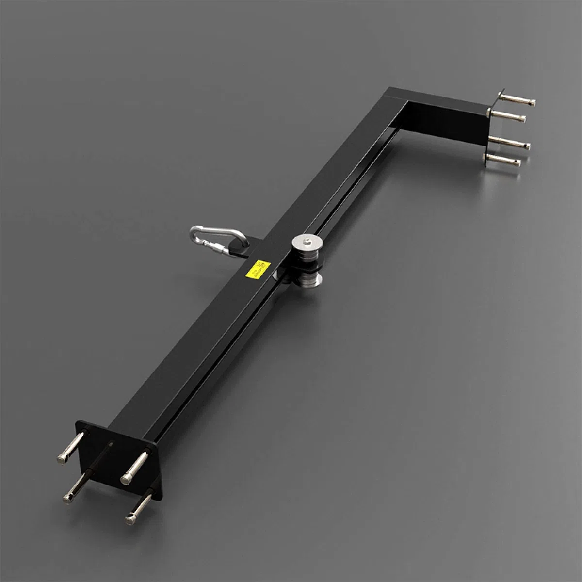 ZHANGQINGXIU Soporte De Saco De Boxeo,Soporte De Bolsa De Arena para Montaje En Pared De Techo, Riel Móvil, Tubería De Acero, Suspensión De Boxeo De Pared