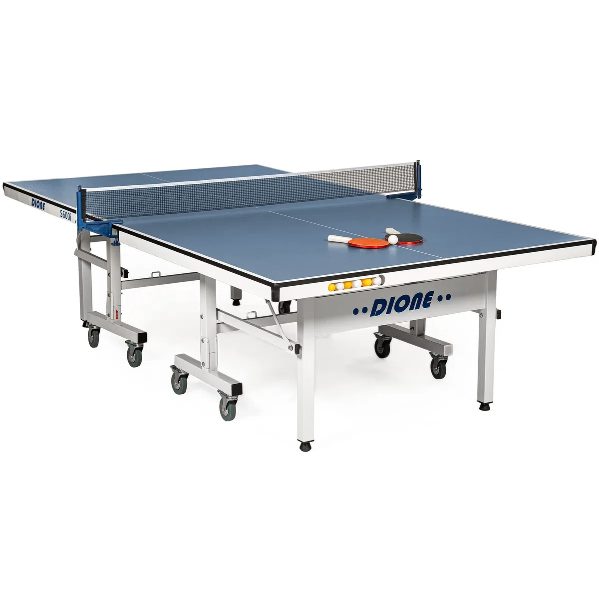 Dione School Sport 600 - Mesa de ping pong (95 kg), color azul