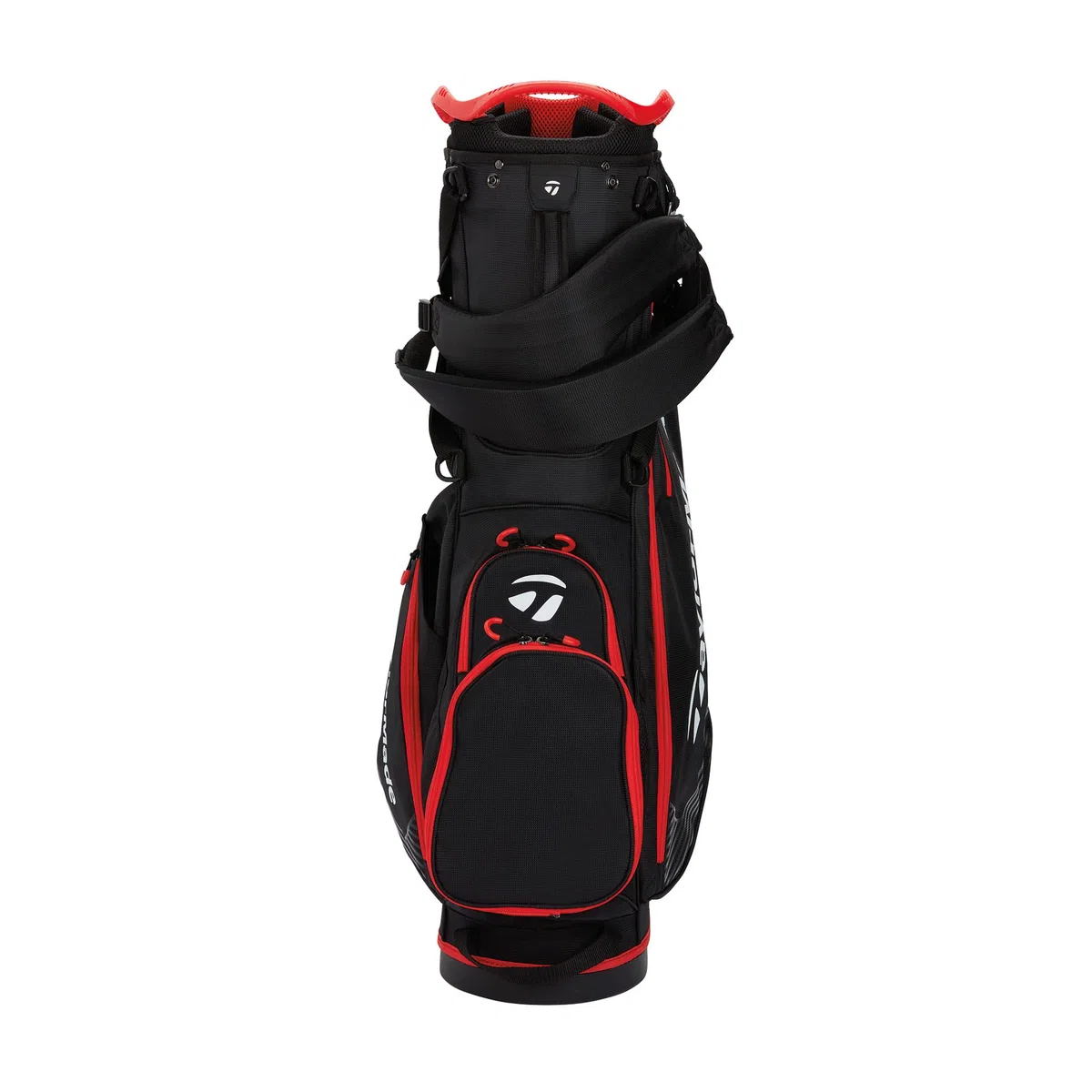 TaylorMade 2023 Pro - Bolsa de Soporte (Negro/Rojo)