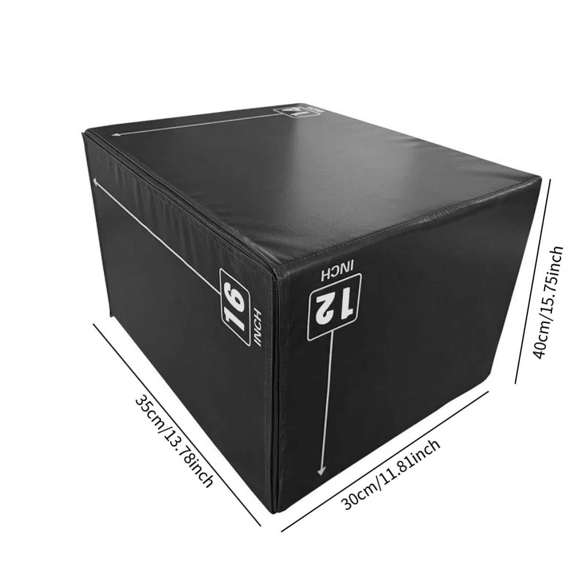 KESOTO Jump Box Step Box Ejercicio Plyométrico Caja Saltos Fitness Material PVC Perla Diseño Innovador Amortiguación Adecuado para Adultos Niños Entrenamient