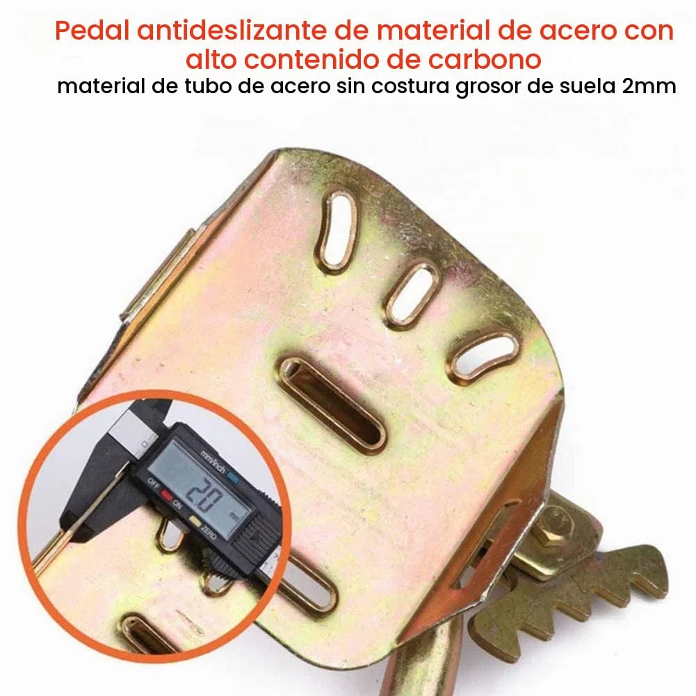 Generic Juego de estacas para trepar árboles, observación de caza, equipo de recolección de frutas, artefacto para trepar árboles, picos de escalada de árboles y accesorios de trabajo