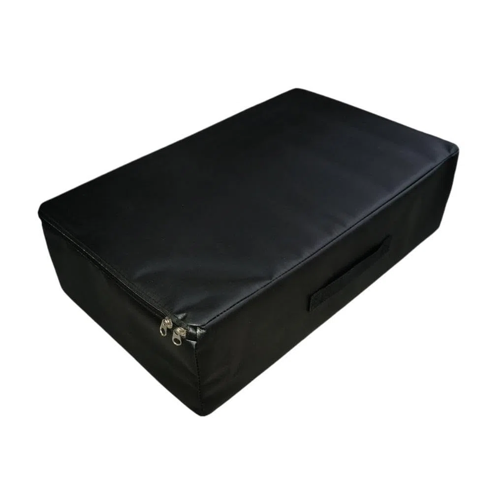 Almohadilla de caída para Levantamiento de Pesas Silence Deadlift Pad portátil para protección del Suelo con asa, 50 Cm X 30 Cm X 15