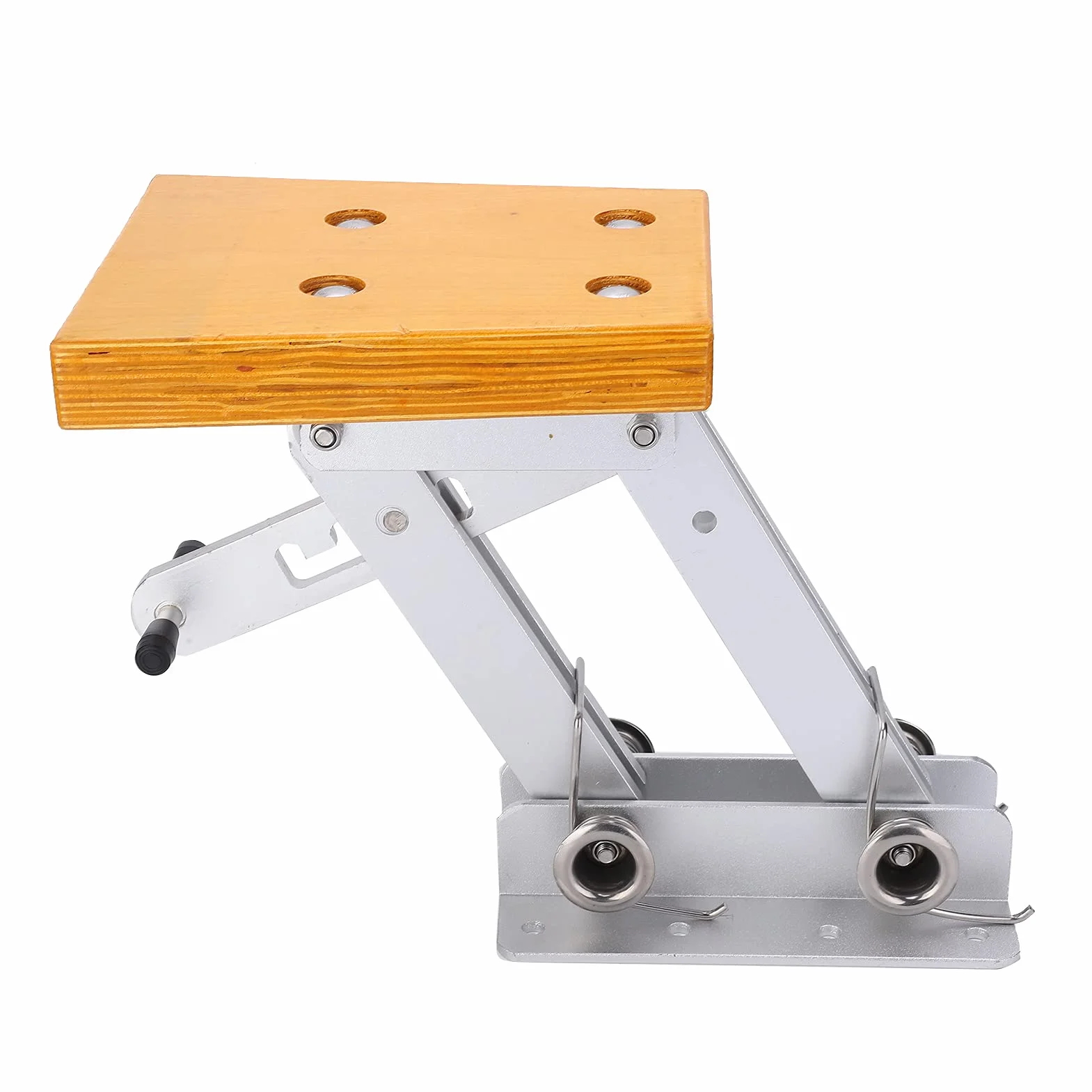 Yctze Soporte de Servicio de Montaje de Motor Fueraborda de Aluminio para Motores Auxiliares 20, Soporte de Placa Marina 1 de Motor Fueraborda, de , de Plegable, de Barco Mo