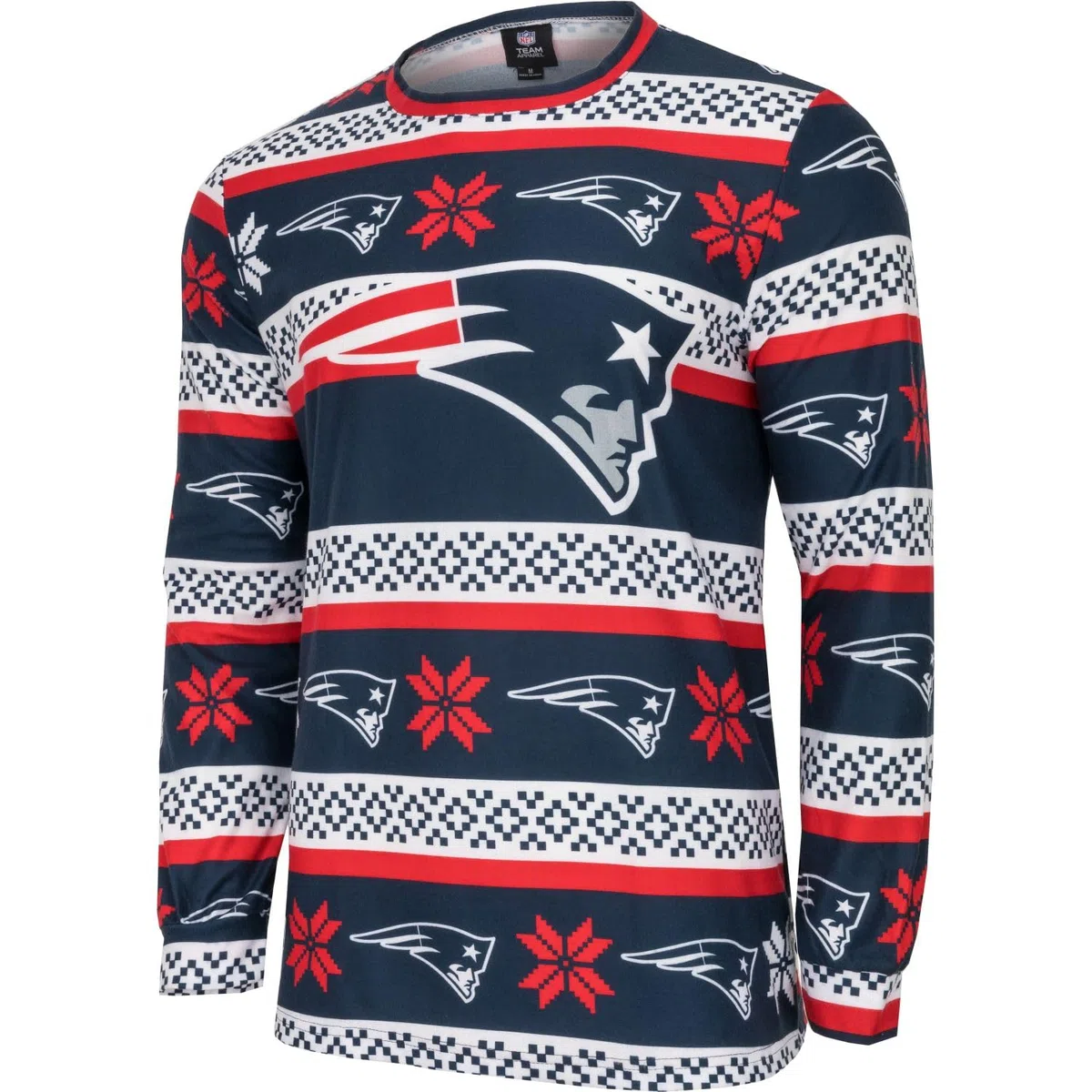 FOCO NFL Teams Winter Xmas Pijama Pijama Pantalones Camiseta Set