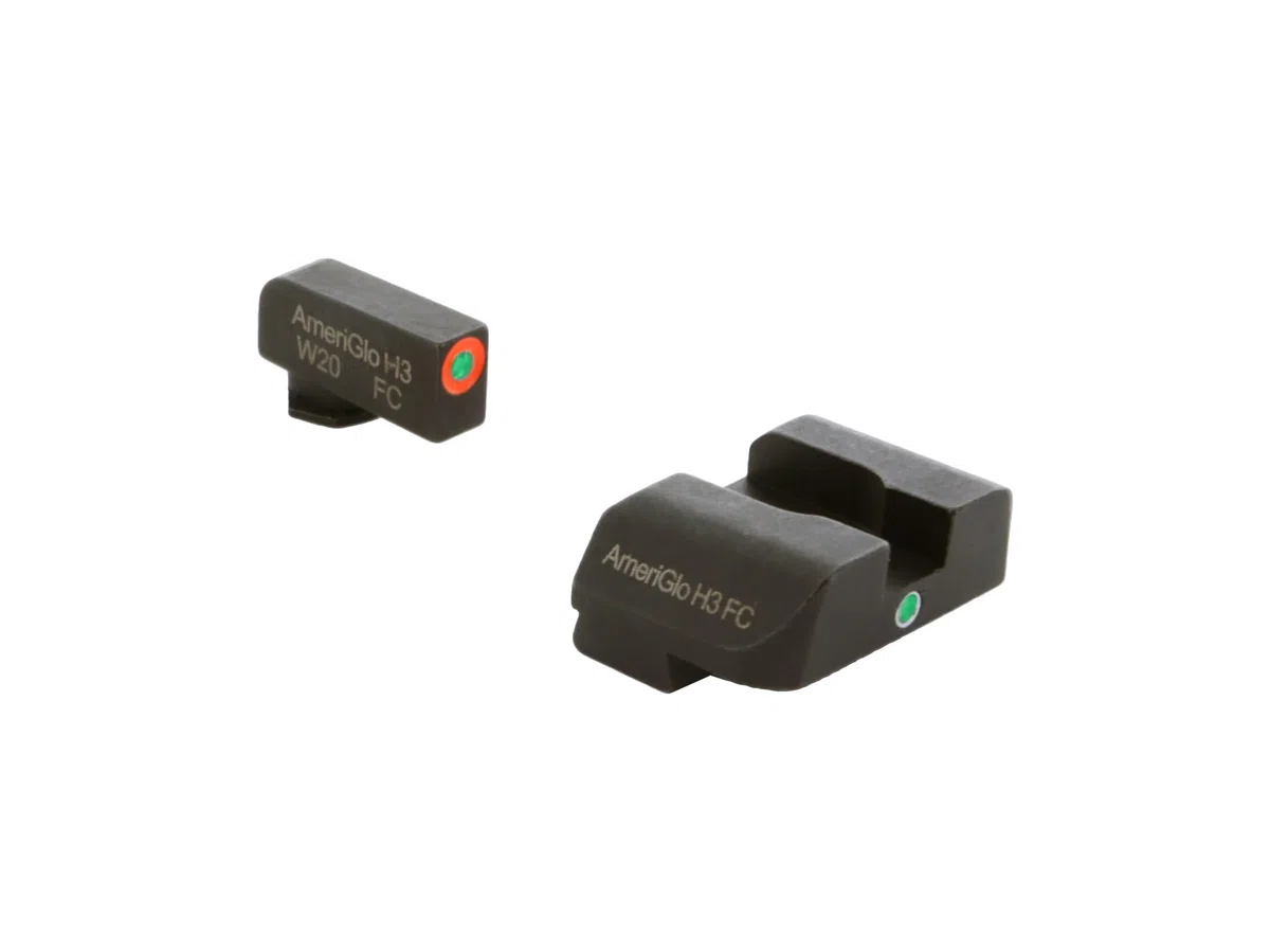 AmeriGlo Alta Intensidad Pro-idot para Glock 17/19, Color Naranja