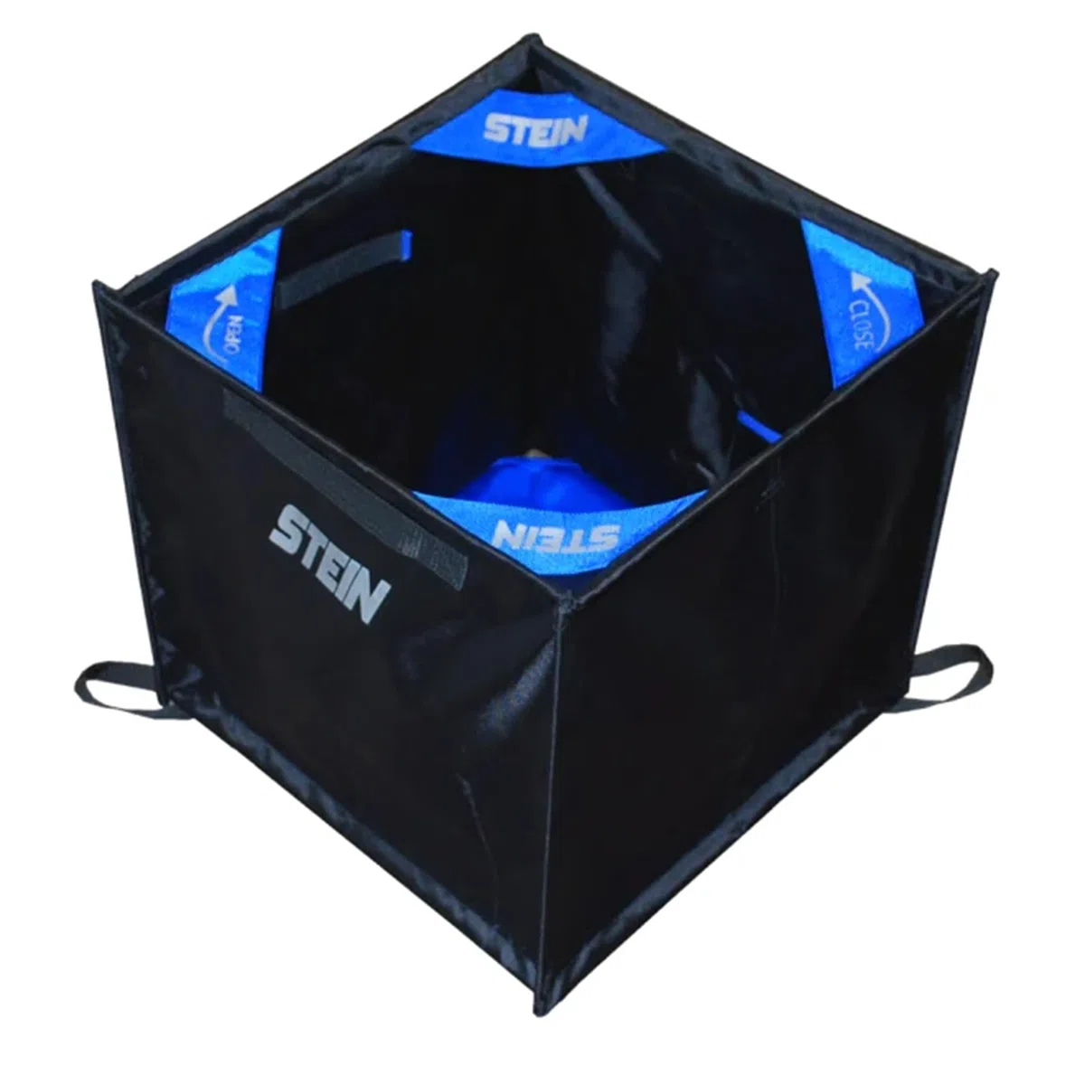 Stein Kit profesional de línea de lanzamiento con cubo plegable, línea de lanzamiento de 2 mm (naranja) y peso de lanzamiento de 340 g