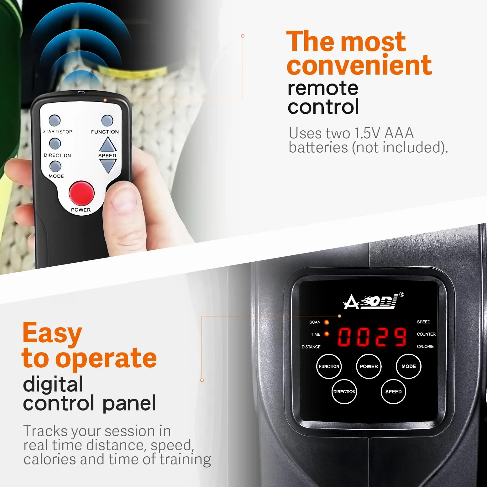 Mini Eliptica, Máquina Elíptica Eléctrica de Velocidades Ajustables, Pedales Estaticos Personas Mayores, Pedaleador Electrico Portátil, Entrenador Elíptico para Mayores y Adultos