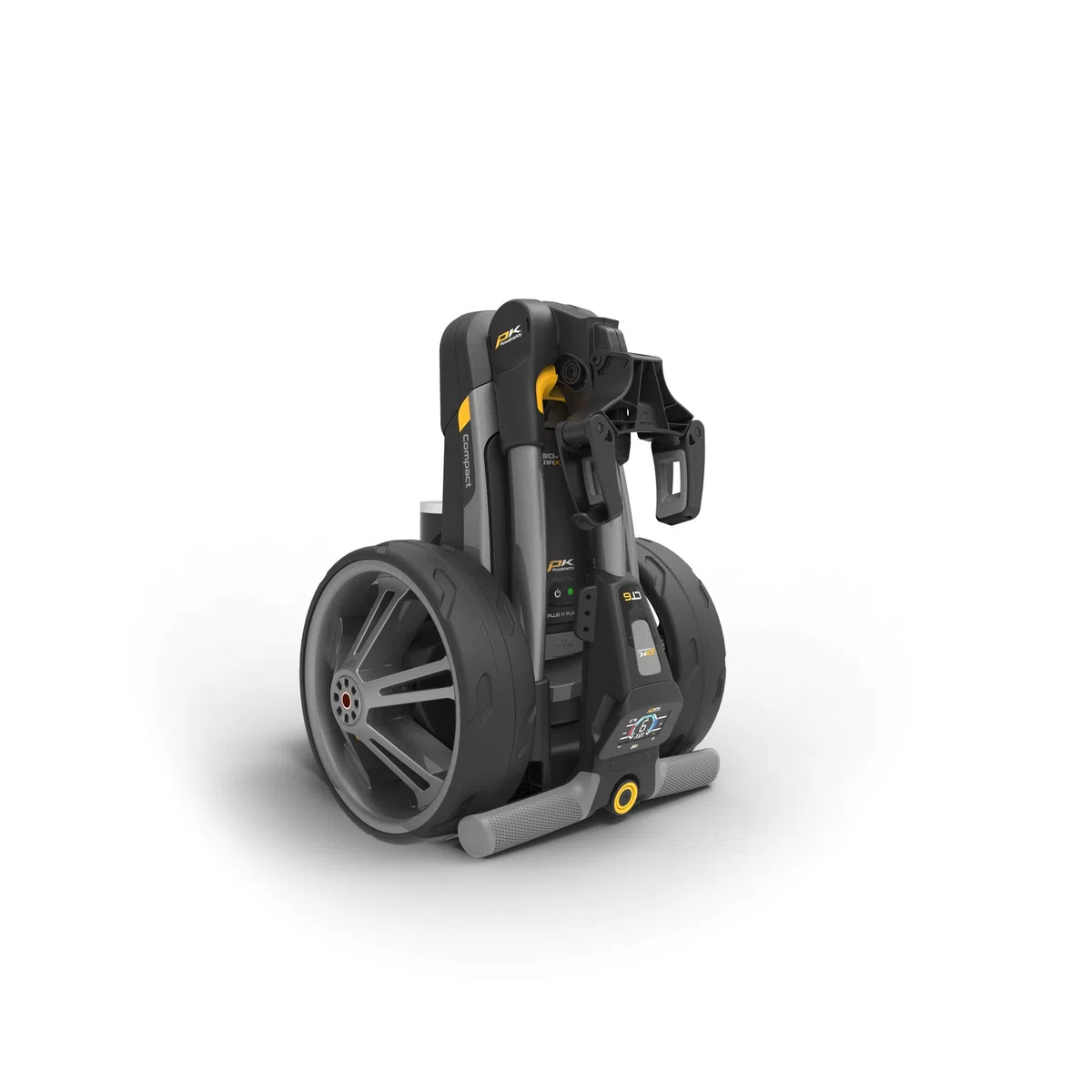PowaKaddy Compact CT6 Gris Metalizado Batería 18 Hoyos