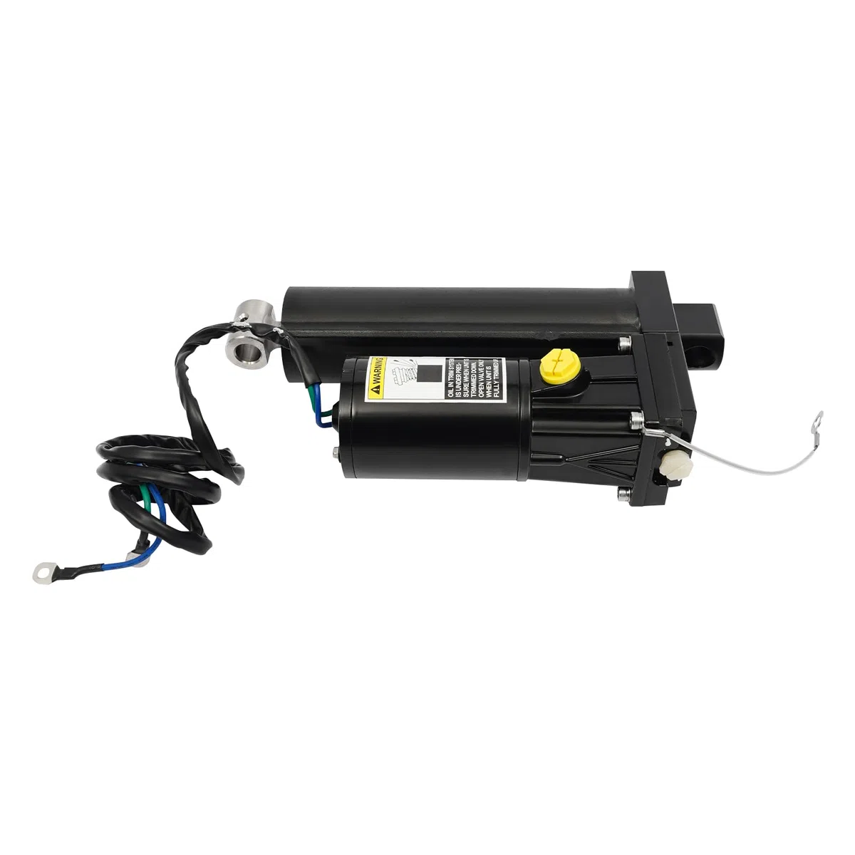 Power Trim & Tilt Assembly para fueraborda 12 V 500 W, ajuste de altura IP67 para motores Yamaha 40-60 CV de 4 tiempos, aleación de aluminio con anodizado duro, encapsulación protectora para