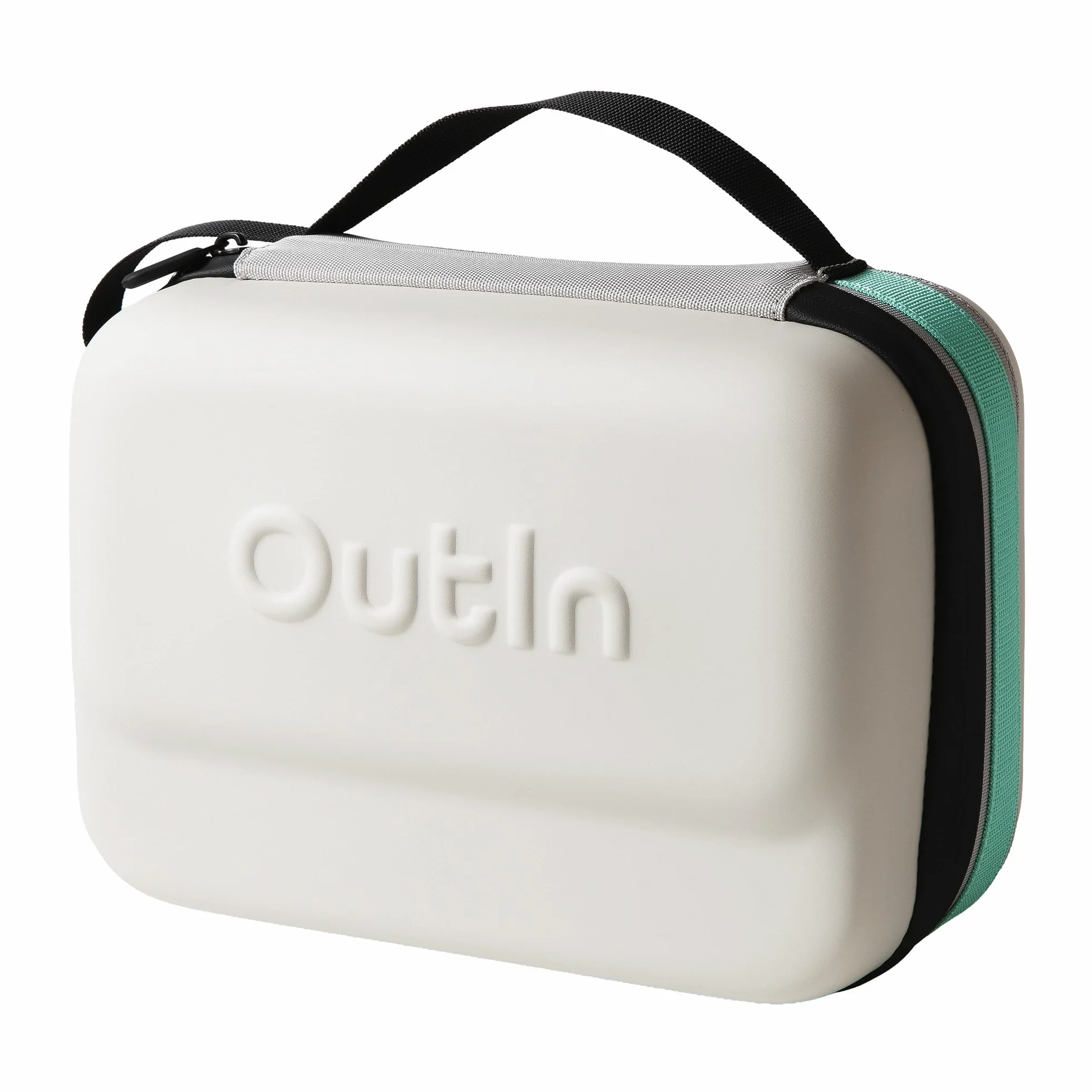 OutIn Estuche Protector Plus de EVA, bolsa de viaje rígida compatible con dos dispositivos, estuche organizador para exteriores con correas internas de sujeción, compatible Nano, Mino y Fino