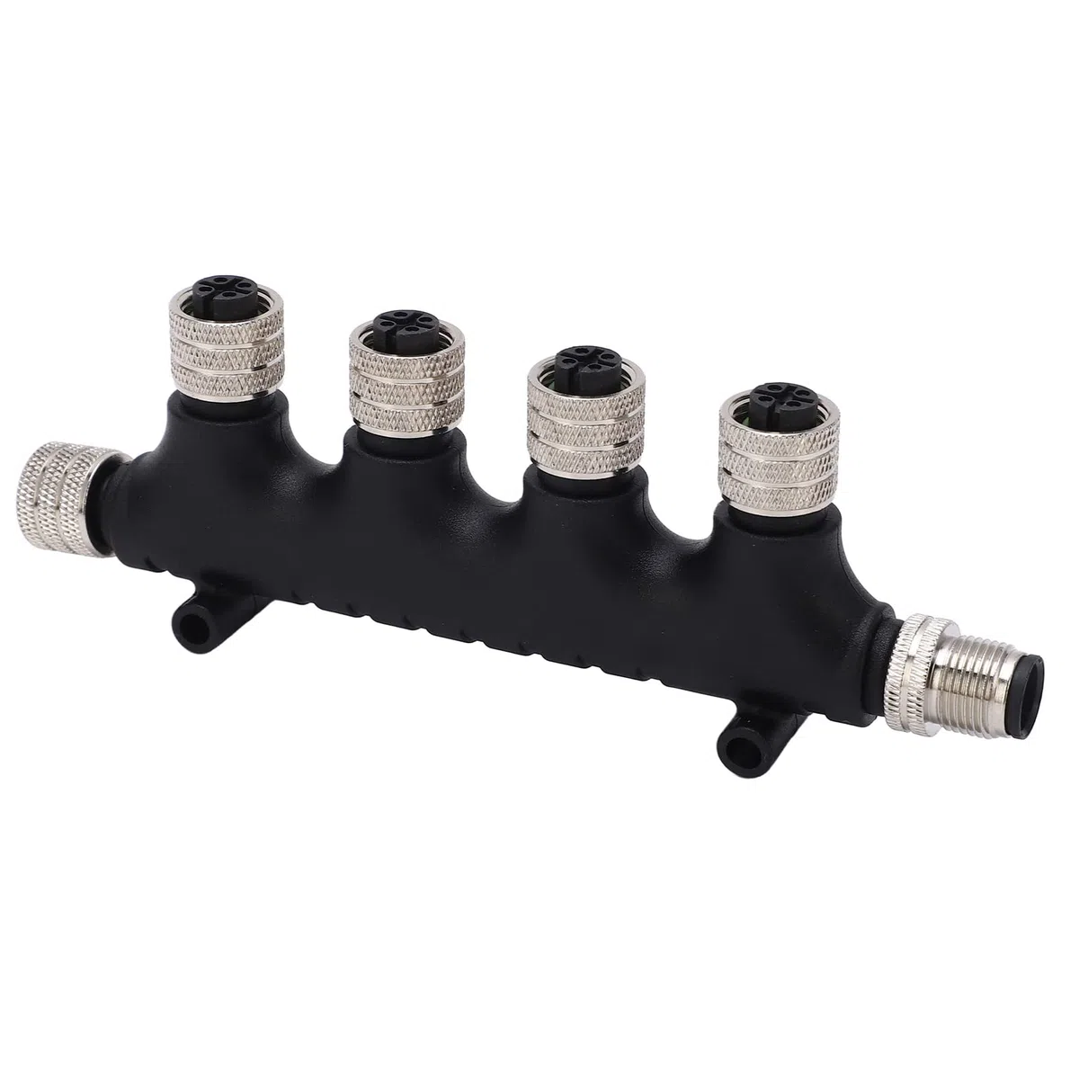 Conector en T NMEA 2000 Resistente Al Agua de 4 Puertos para una Comunicación Eficiente en el Barco ABS 5 Pines IP67 para Lowrance, Simrad, Navico
