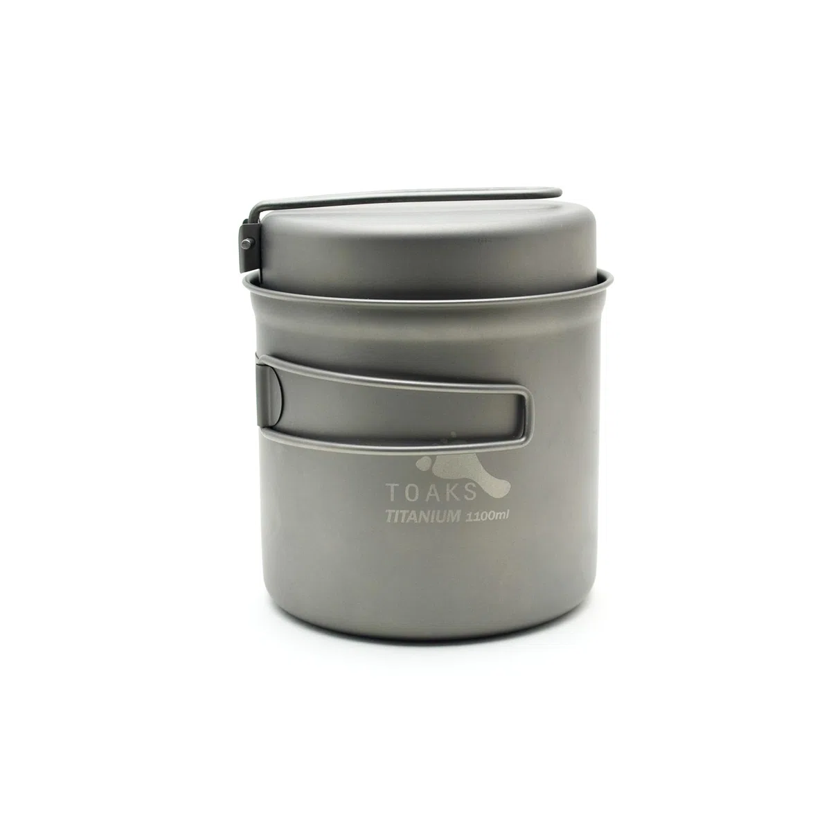 TOAKS - Olla con sartén, Titanio, 1100 ML