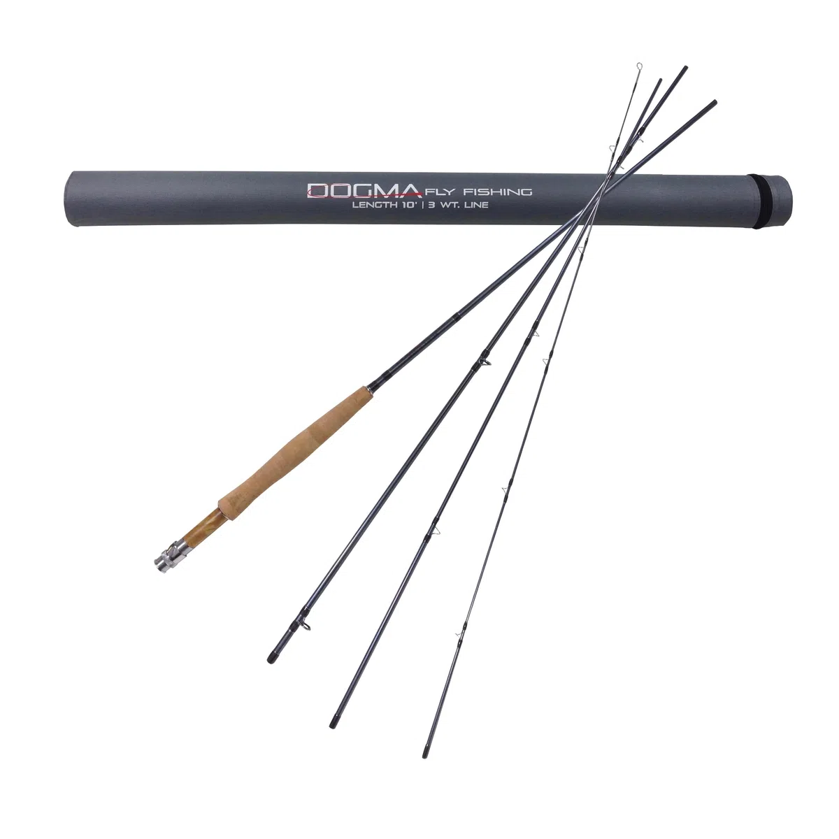 Dogma Caña de Pescar Fly Rod | Longitud 10' Cola #3