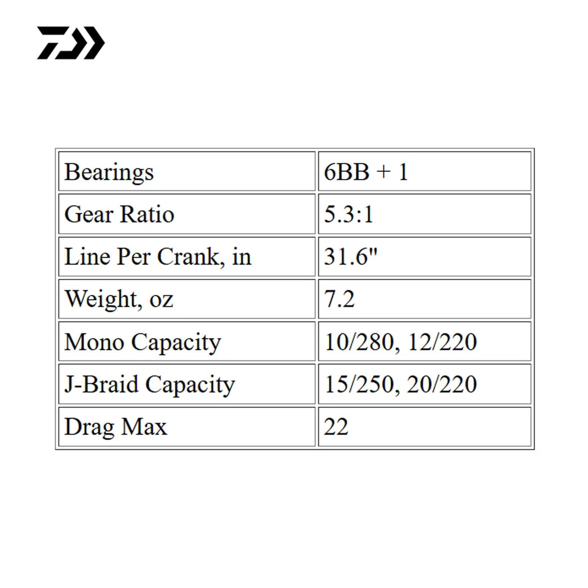 Daiwa Feglt3000d-c Carrete Giratorio Fuego LT, 6BB + 1, 5.3: 1, Unisex, Multicolor, Talla única