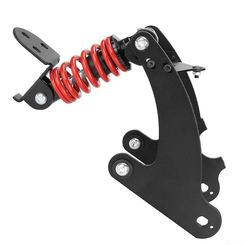 Amortiguador Trasero para Scooters Eléctricos Xiaomi M365 y PRO2, Mejora la Comodidad de Conducción (rojo para Pro/Pro2)