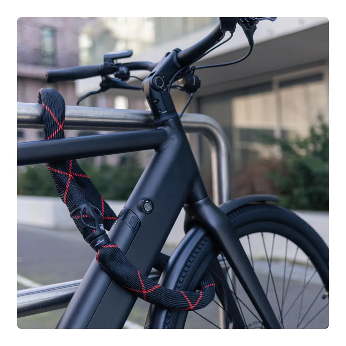 ABUS Candado de cadena Ivy Chain 9210 - candado de acero endurecido para bicicletas - cadena de 10 mm de grosor - nivel de seguridad 13