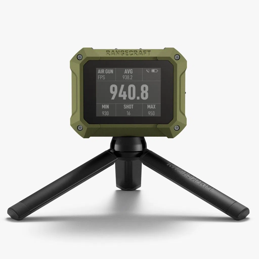 Athlon Chronograph Rangecraft Velocity PRO Cronógrafo balístico y cronógrafo de rifle de aire | Radar de 65-5000 FPS | Precisión ± 0.1% | IP67 impermeable |