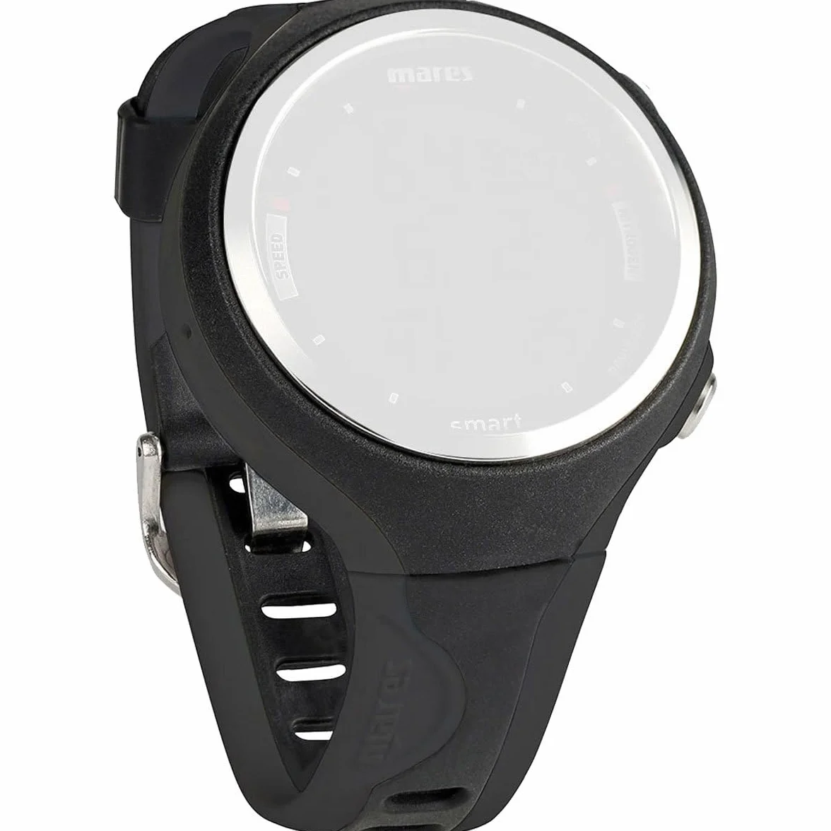Mares SMART - Pulsera de repuesto para ordenador de buceo, color negro y negro