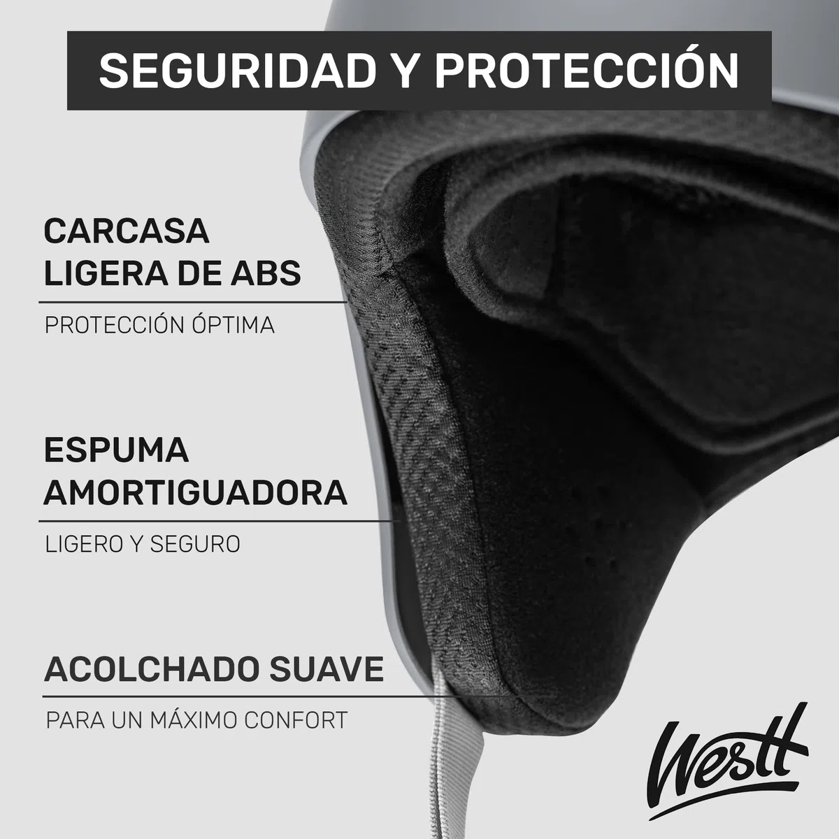 Westt casco de esquí hombres señoras snowboard casco freeride esquí de travesía casco deportes de nieve casco I ligero transpirable ventilado I gris I 57-58 cm