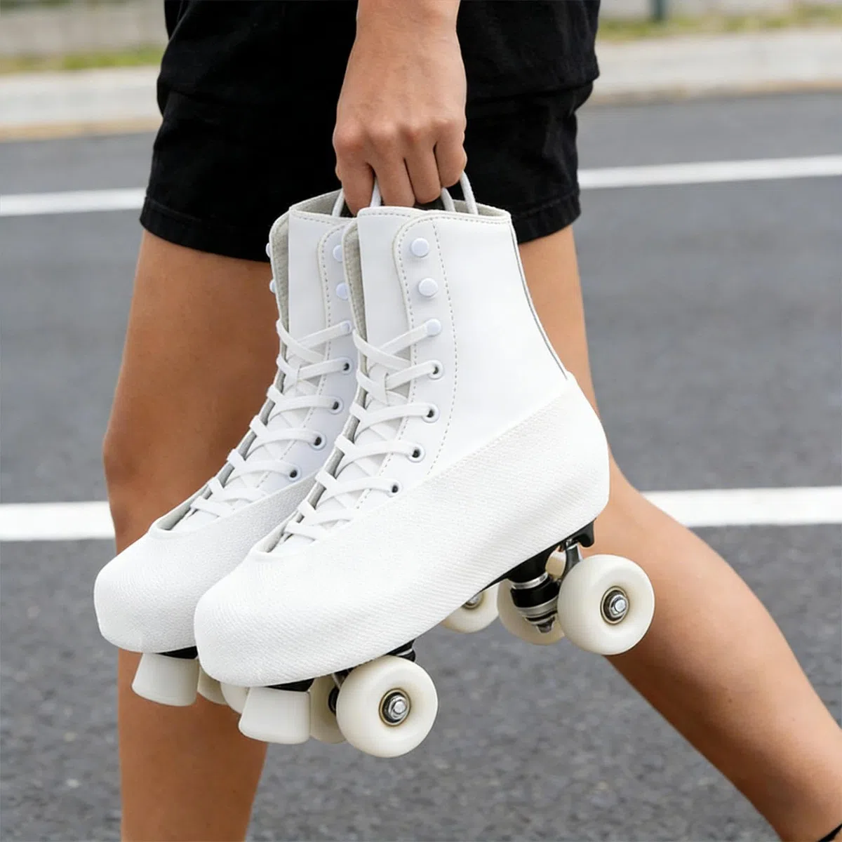 Fundas para patines de hielo, protector de rodillo elástico, fundas para botas de patinaje, para niños, niñas, adolescentes, adultos, patinaje artístico