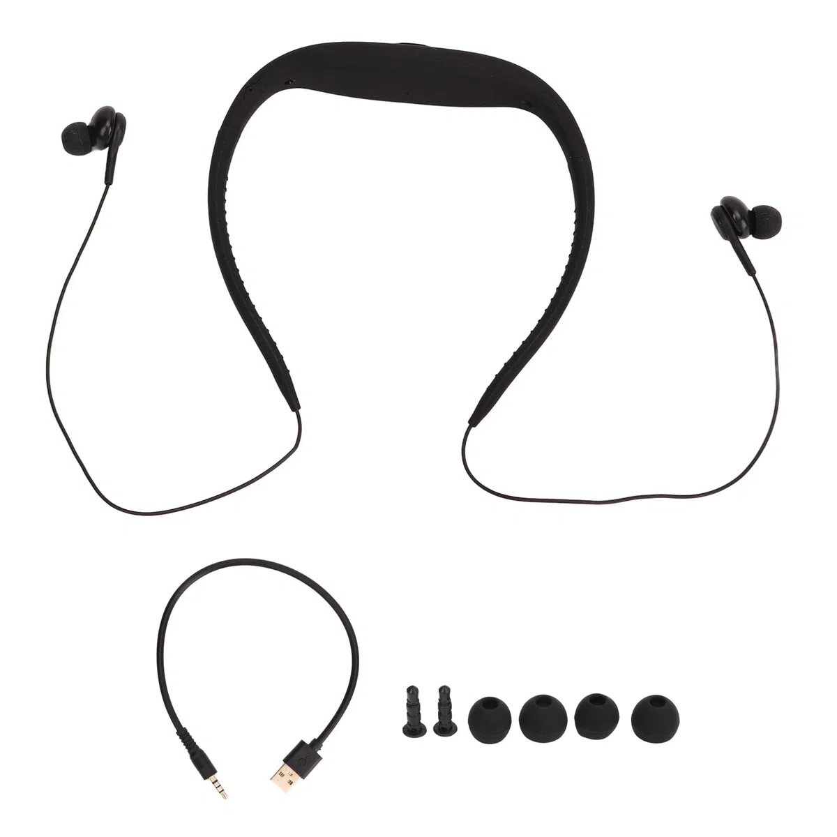 IPX8 Swimming Headph Mpusic Player con Radio FM para Deportes acuáticos, posphs livianos y cómodos para Actividades de natación, Carrera y acondicionamiento físico