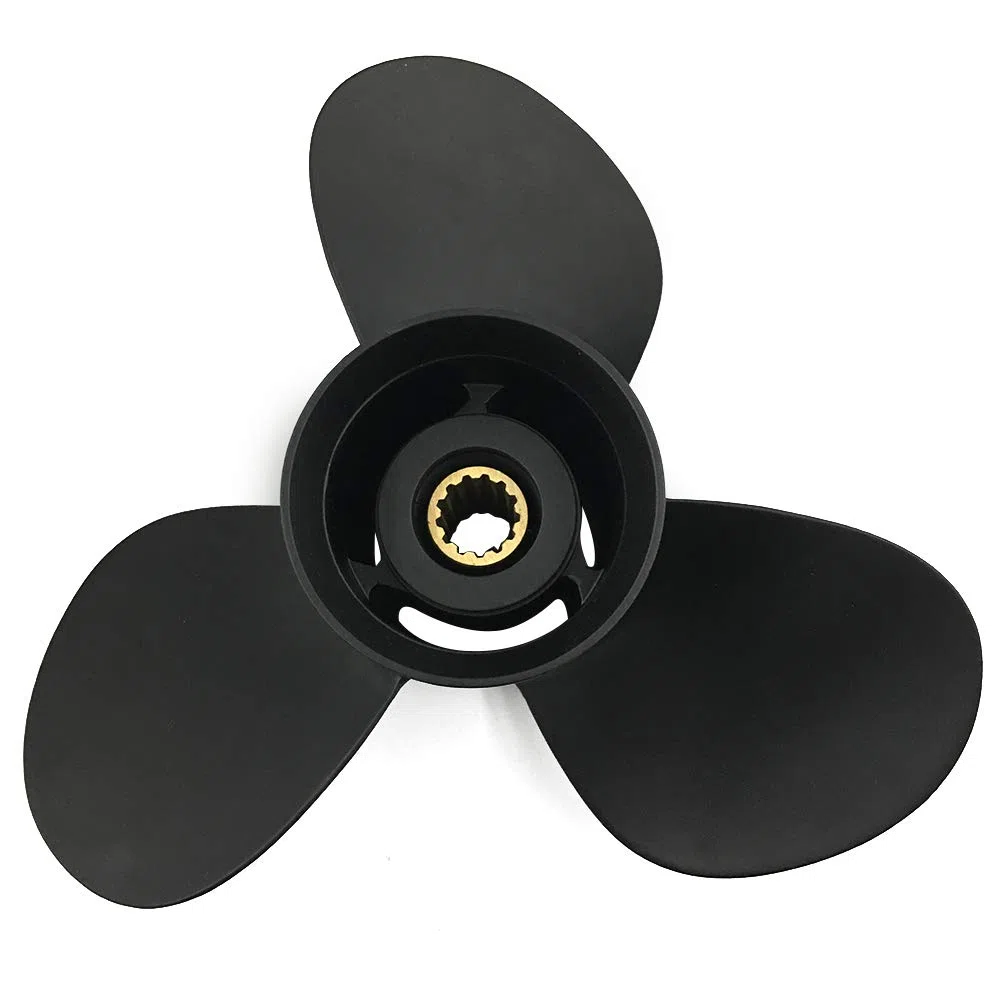 Capitán Propeller Fit Tohatsu Motores fueraborda 35-50HP Aluminio 13 Dientes Spline RH