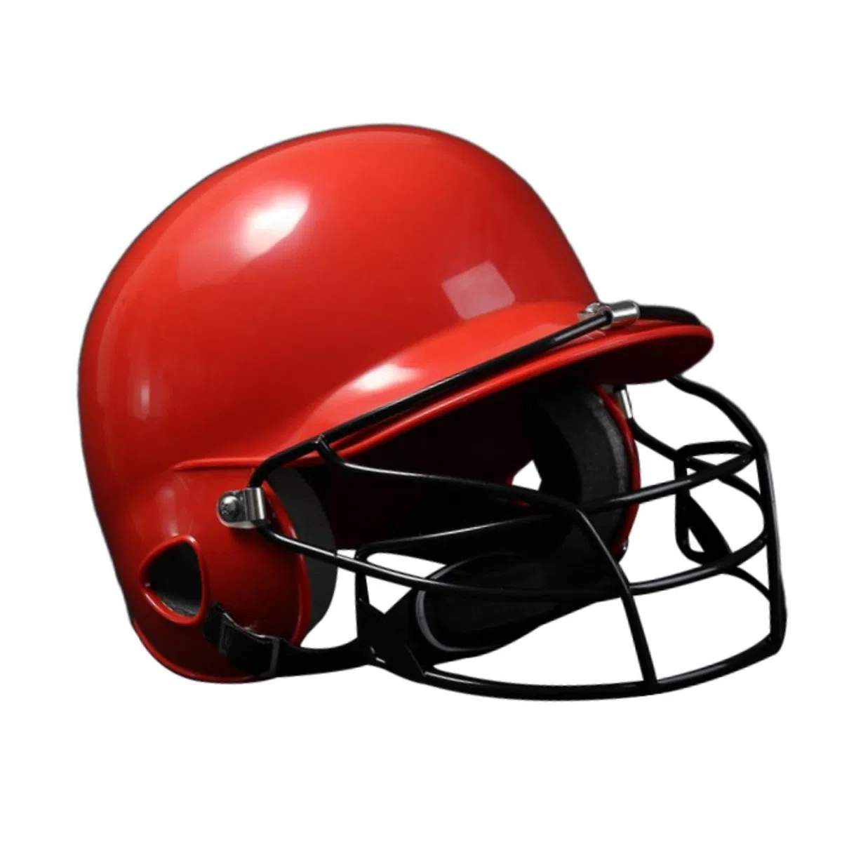 Casco de béisbol de Doble Oreja con para máscara, diseñado para Hombres Adultos. Ofrece protección Durante los Partidos. Casco Combate softbol con absorción Impactos.