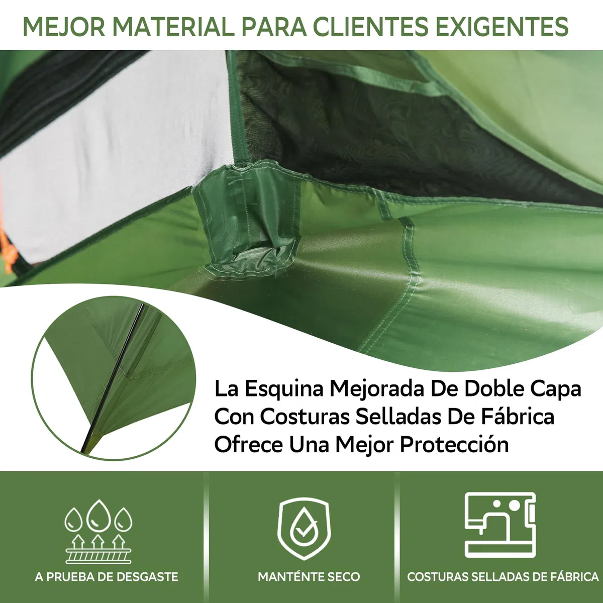 Clostnature - Tienda de Campaña para 2/3/4 Personas para Acampar - Tienda de Campaña Impermeable para Exteriores,Tienda de Campaña Compacta con Tamaño de Paquete Pequeño,Festival