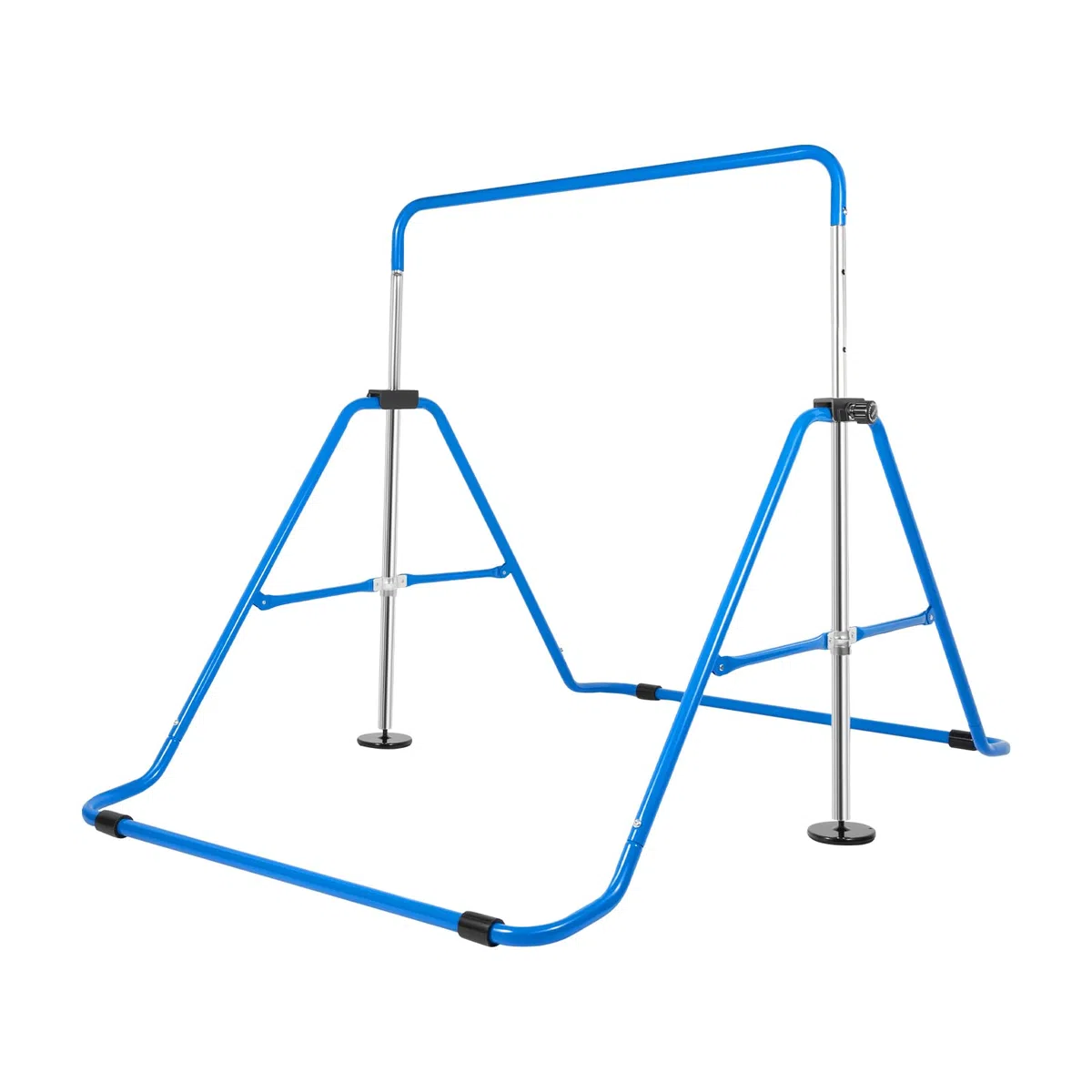 Turnreck Gimnasia Niños Altura Ajustable Jardín Barra de Entrenamiento Horizontal Bar Barra de Gimnasia Barra de Gimnasia para Interior y Exterior, Capacidad de Carga de 150 kg