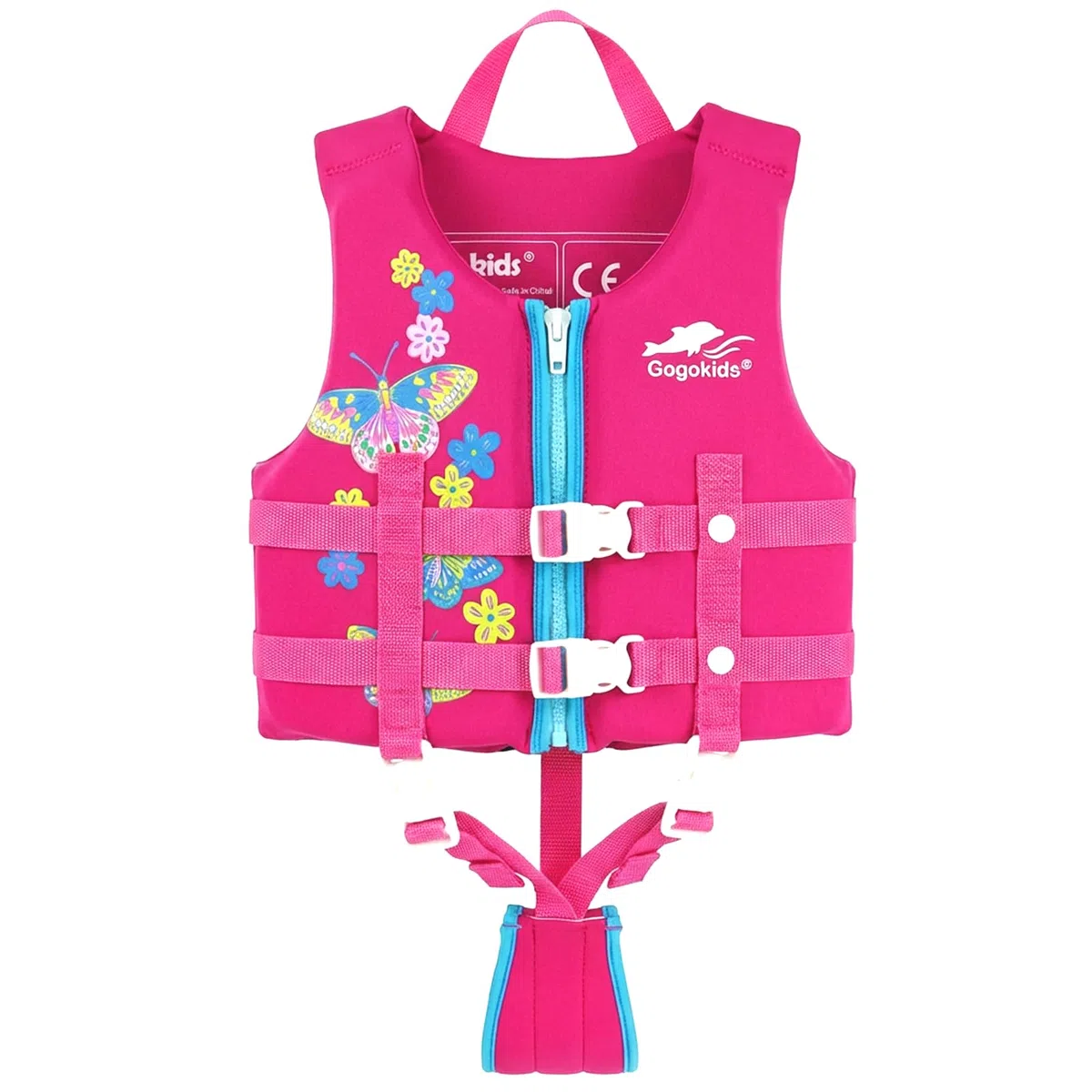 Gogokids Kids Swim Vest Float Jacket, Toddler Swimming Training Flotabilidad Traje de Baño Assist Traje de Baño para 13-30 kg 1-9 años Niños Niñas