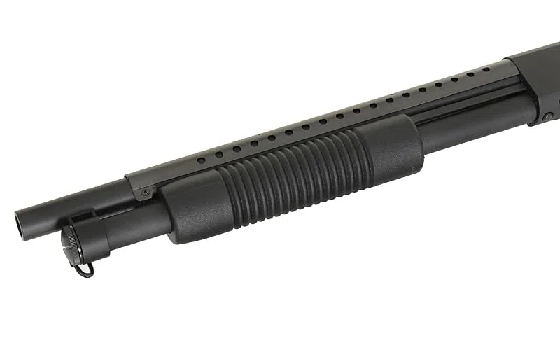 Escopeta de Airsoft M58B de Doble Eagle, Acción Manual, Potencia 1 Julio, Plástico y Aluminio, 675 mm, 1 Cargador de 14 Bolas