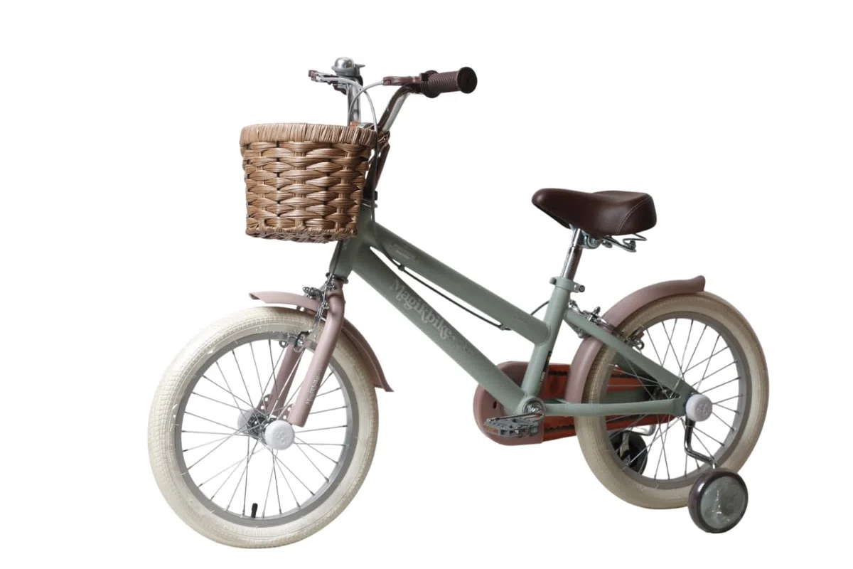 Antonella - Bicicleta para niña de 4 a 6 años con Cesta, tamaño 16"